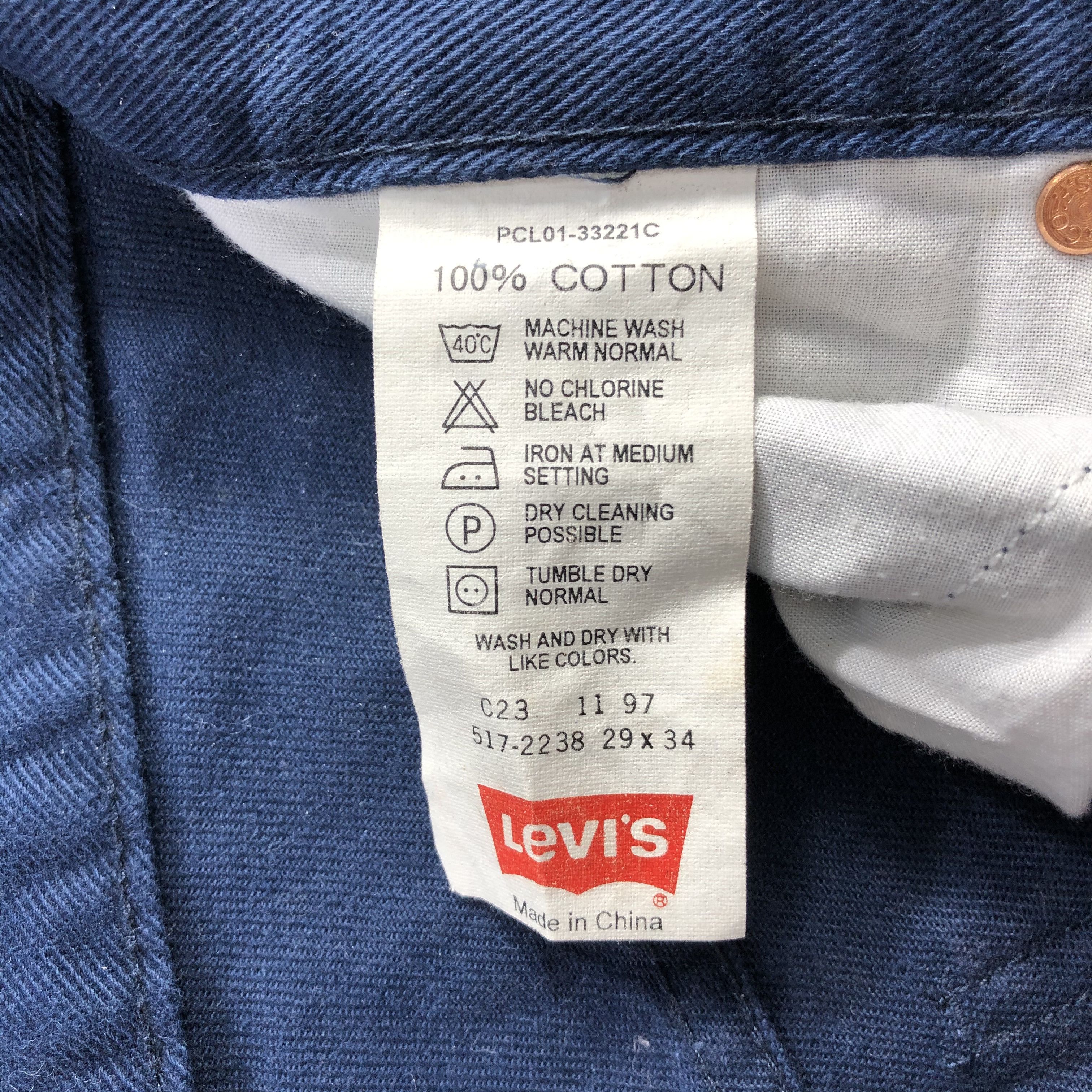 Levi's Vintage Blue Wash Levis 517 Flare Jeans-J1872 Size US 28 / EU 44 - 9 Thumbnail