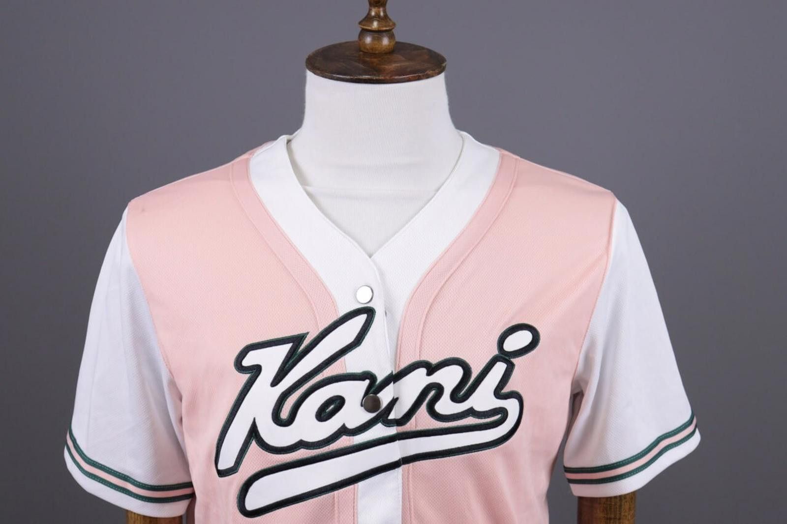 Karl Kani Karl Kani Pink Summer Embroidered This Baseball Shirt Sz L Size US L / EU 52-54 / 3 - 2 Thumbnail