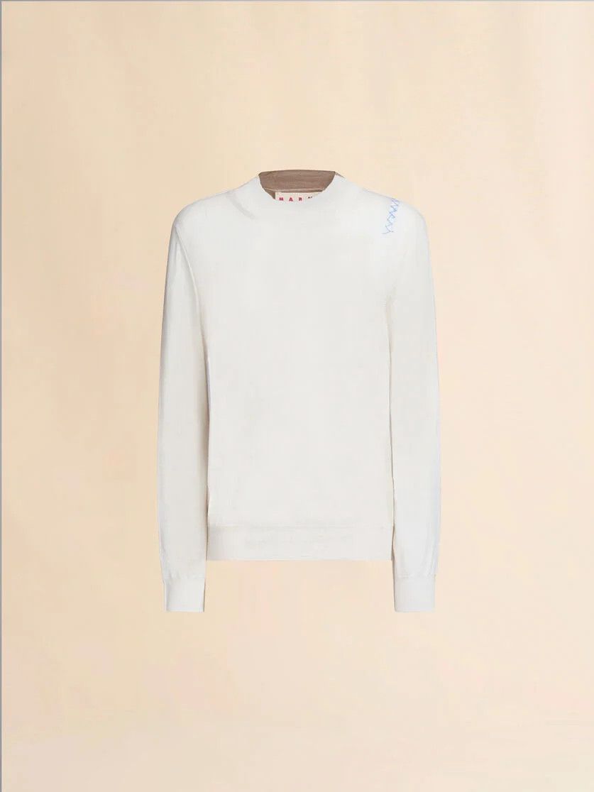 Marni o1f1d3z0326 Crewneck Knitted Jumper in Multicolor Size XL / US 12-14 / IT 48-50 - 1 Thumbnail