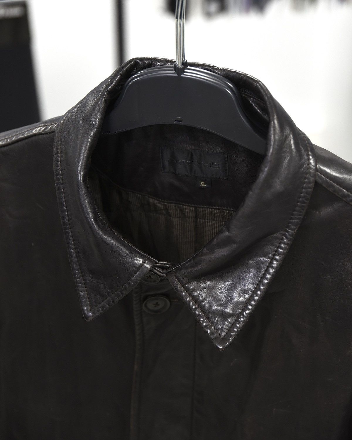 Porsche Design × Vintage Extremely Rare Vintage Porsche Leather Driver’s Jacket Size US XL / EU 56 / 4 - 4 Thumbnail
