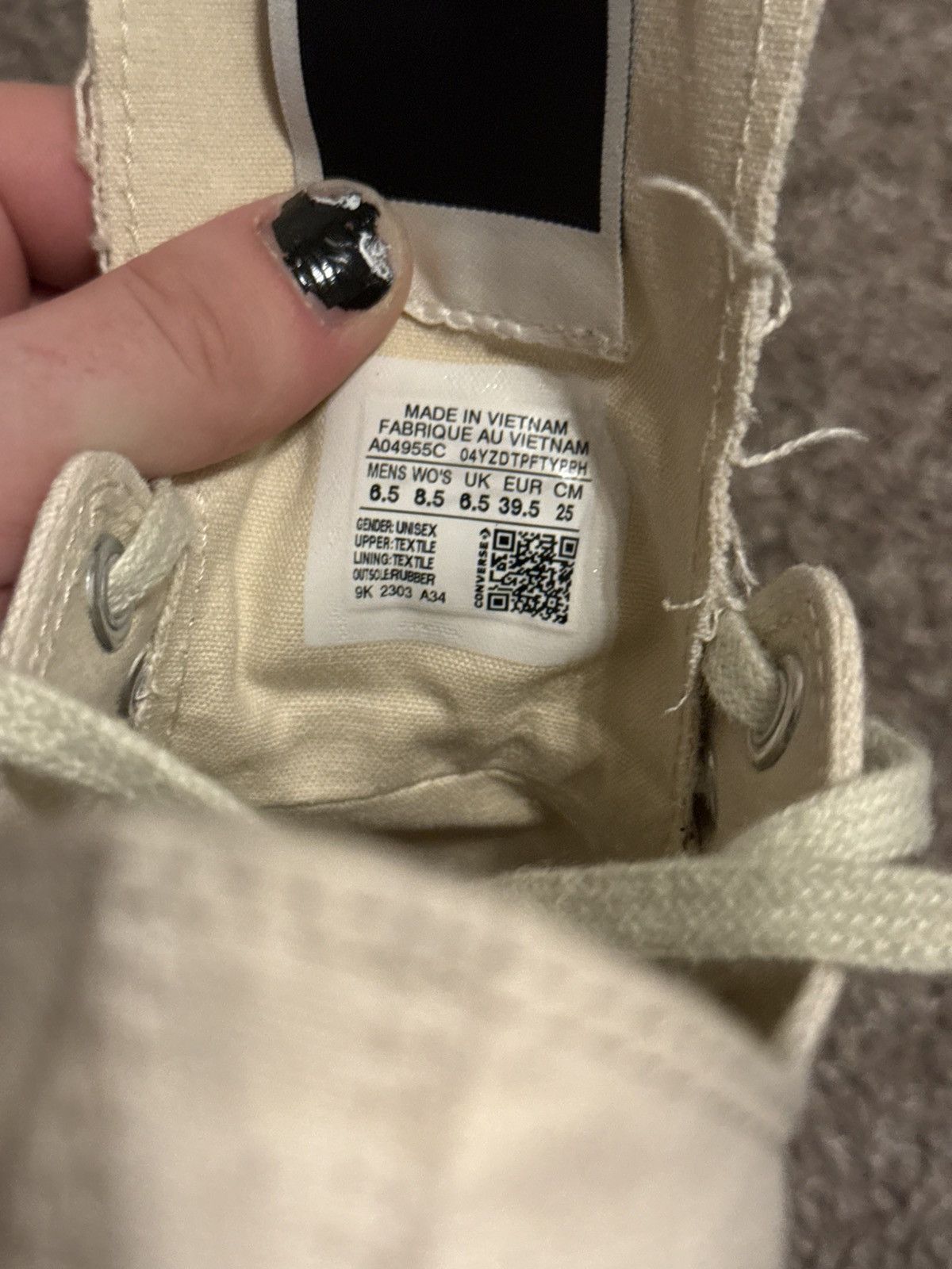 Converse × Rick Owens Drkshdw Converse X Rick Owens DKSHDW Size US 8.5 / IT 38.5 - 6 Thumbnail