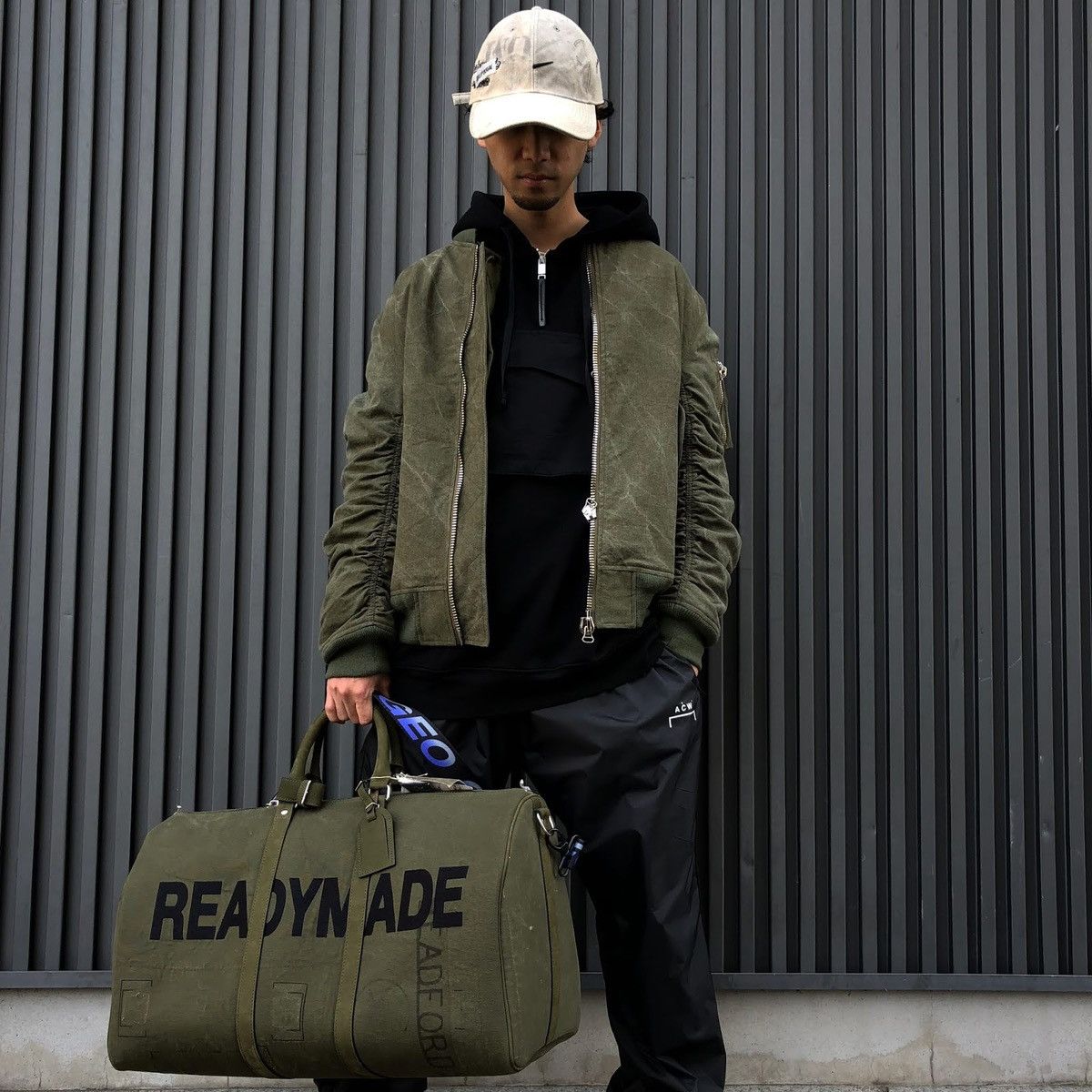 READYMADE Readymade Jesse MA-1 Bomber Jacket Olive Size US M / EU 48-50 / 2 - 17 Thumbnail