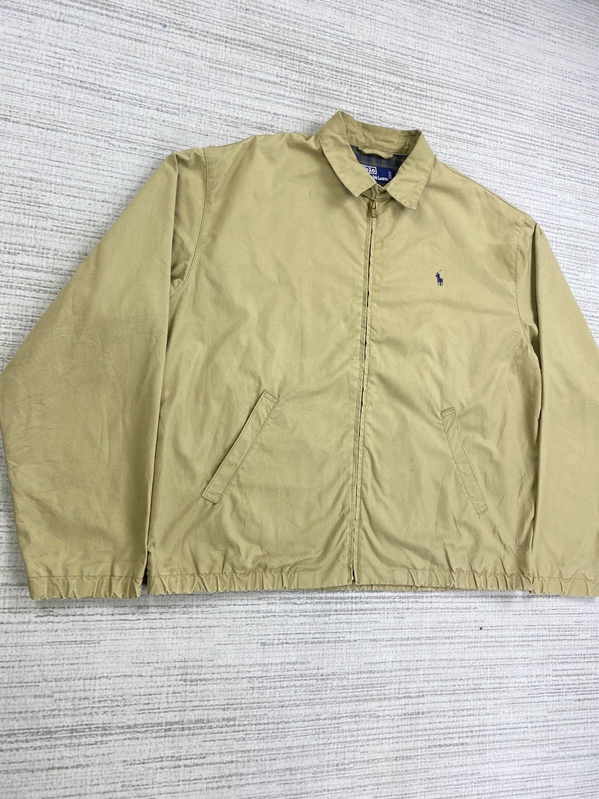 Polo Ralph Lauren × Ralph Lauren × Vintage Vtg 90s Polo Ralph Lauren Embroidery Logo Inner Plaid Jacket Size US L / EU 52-54 / 3 - 3 Thumbnail
