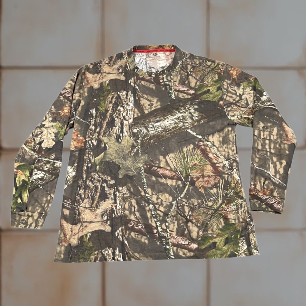 Vintage VINTAGE Mossy Oak Shirt Adult XL Brown Camo Hunting Scent Control Outdoor Size US XL / EU 56 / 4 - 1 Thumbnail