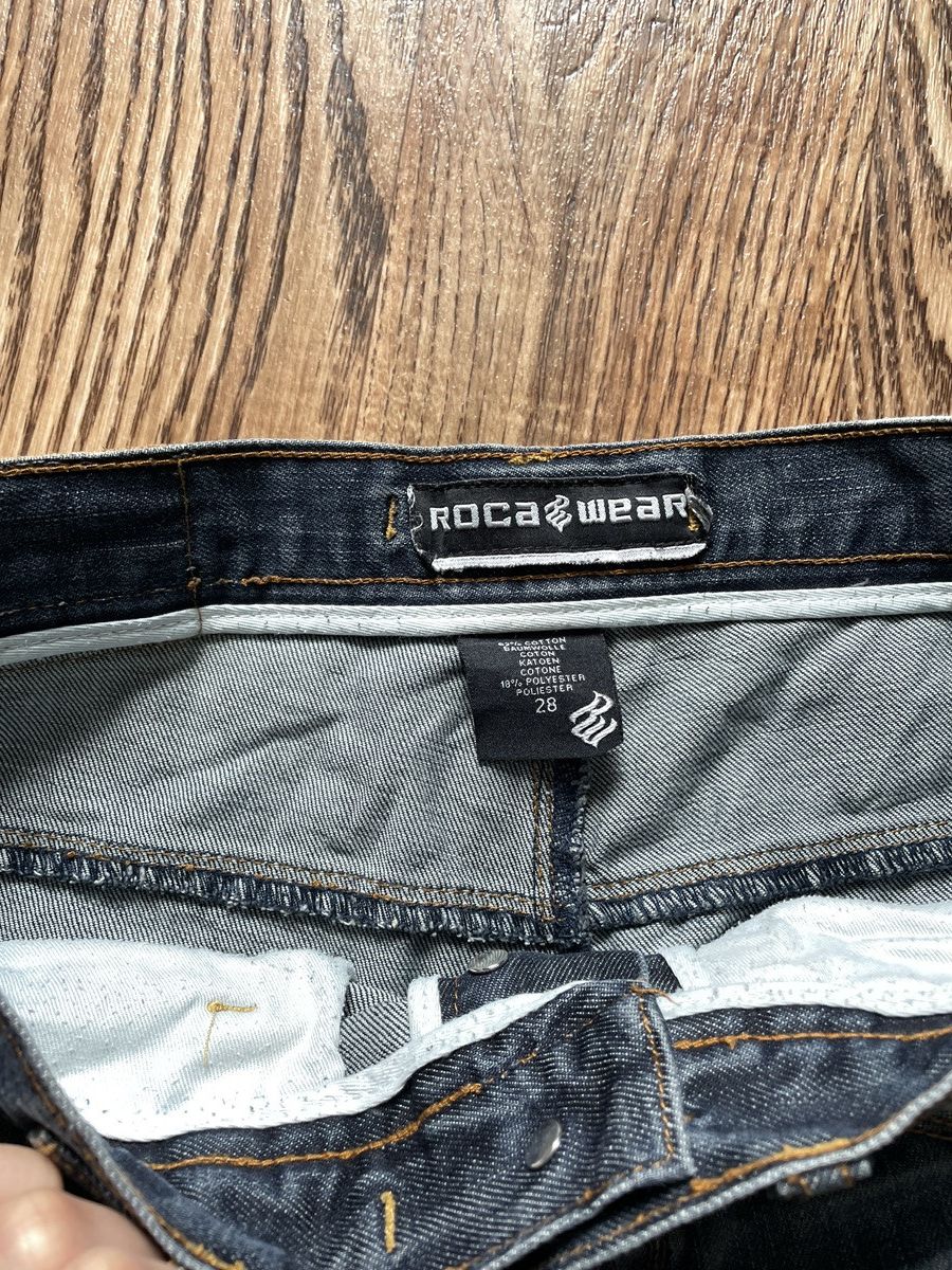 Rocawear vintage y2k baggy wide faded rocawear jeans Size US 28 / EU 44 - 5 Thumbnail