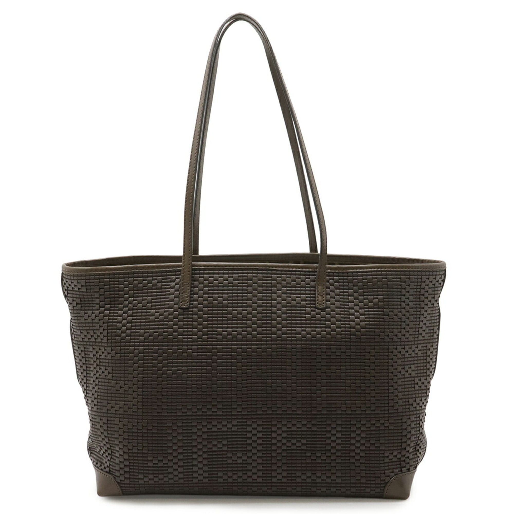 Fendi FENDI Zucca pattern tote bag, shoulder leather, dark brown, 8BH192 Size ONE SIZE - 1 Thumbnail