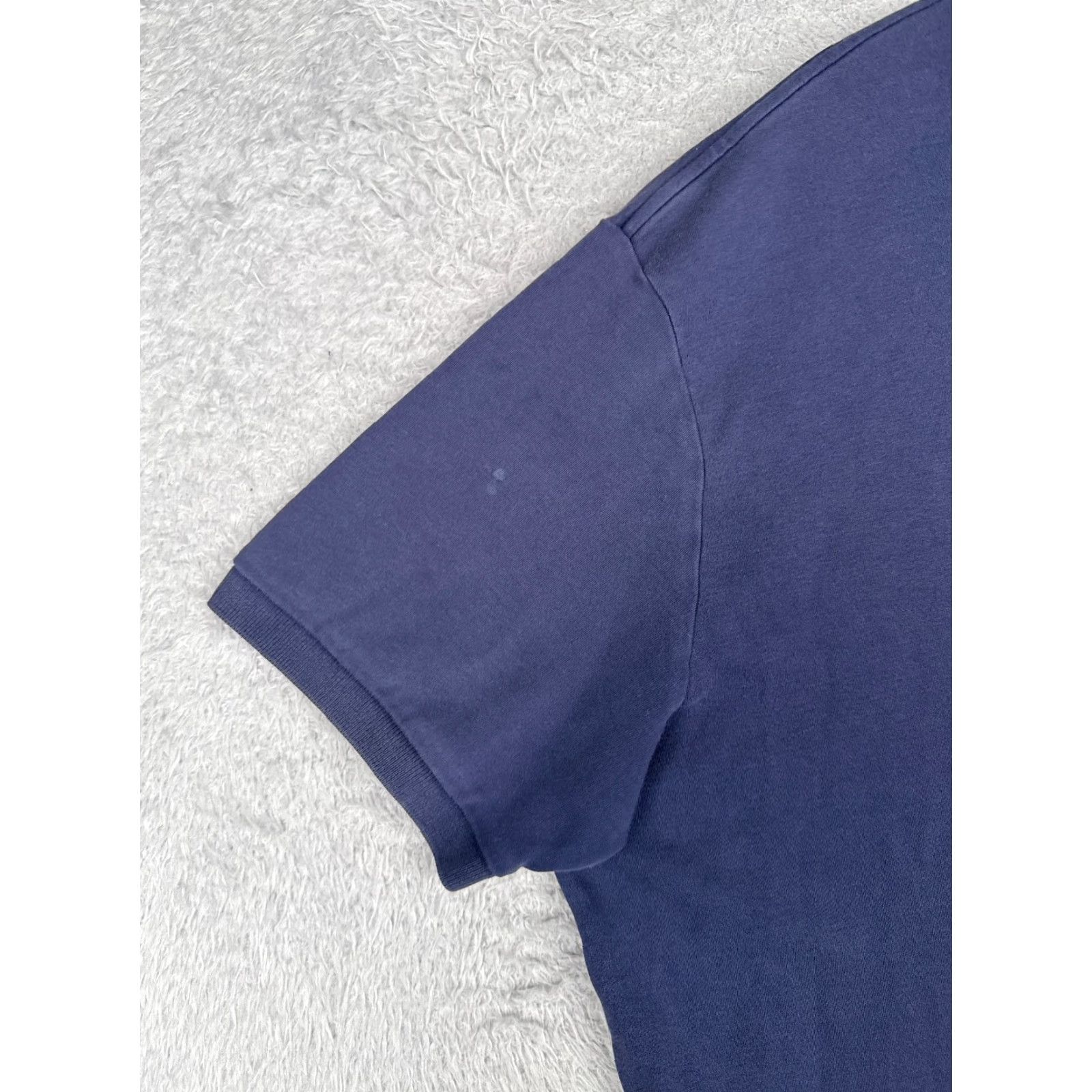 Ralph Lauren VINTAGE Polo Ralph Lauren Shirt Male XL Blue 100% Cotton Polo Sports Modern American Polo Shirt Mens XL Blue 1960s? Size US XL / EU 56 / 4 - 3 Thumbnail