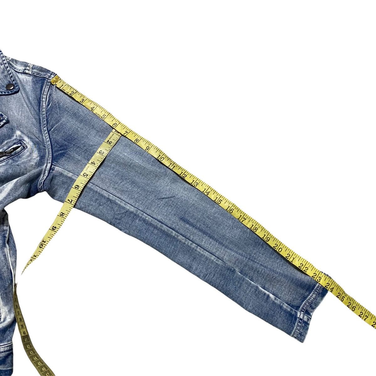 GOSTAR DE FUGA CavariA Denim Double Collar Jacket Size US M / EU 48-50 / 2 - 19 Thumbnail