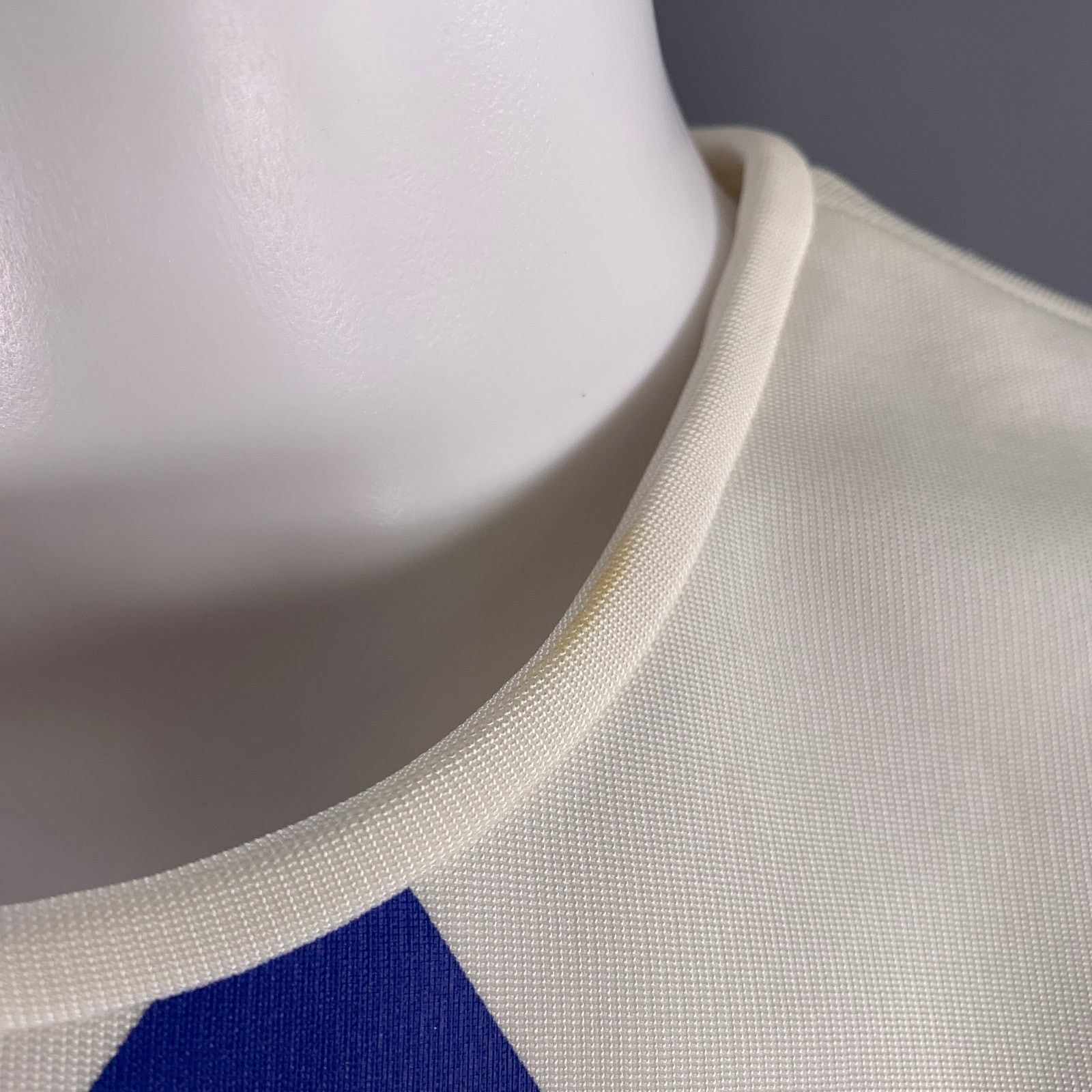 Other DAVID KOMA Size 6 White Blue Geometric Mini Cocktail Dress Size M / US 6-8 / IT 42-44 - 4 Thumbnail