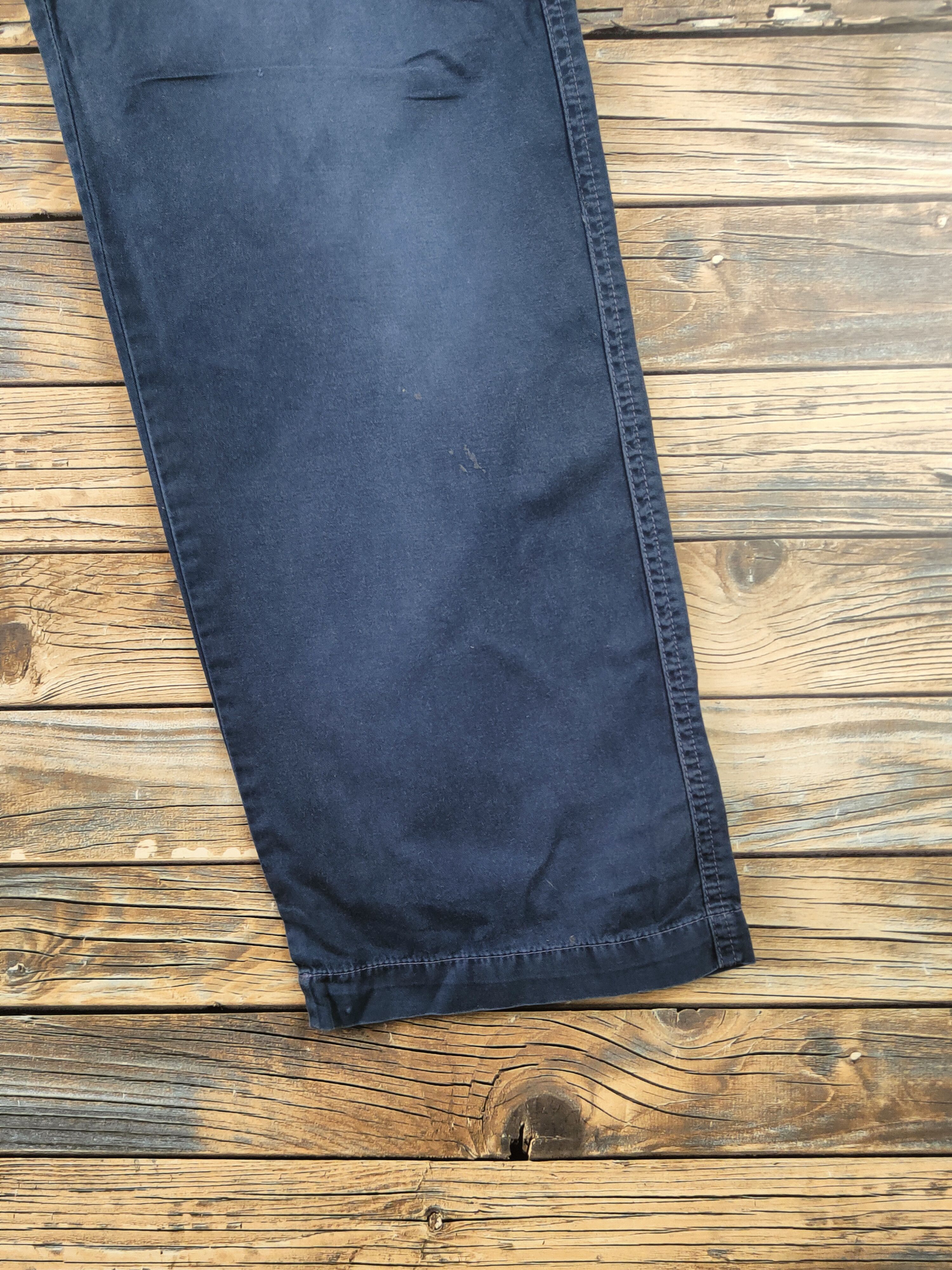 Japanese Brand DL GW Blue Multipocket utility Cargo Pants #46-293 Size US 28 / EU 44 - 6 Thumbnail