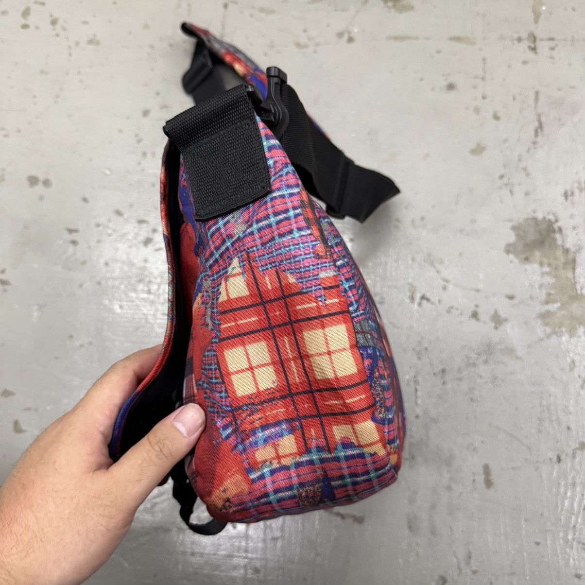 Eastpak Satoshi Nakamoto Style Eastpak Patchwork Crossbody Bag Size ONE SIZE - 3 Thumbnail