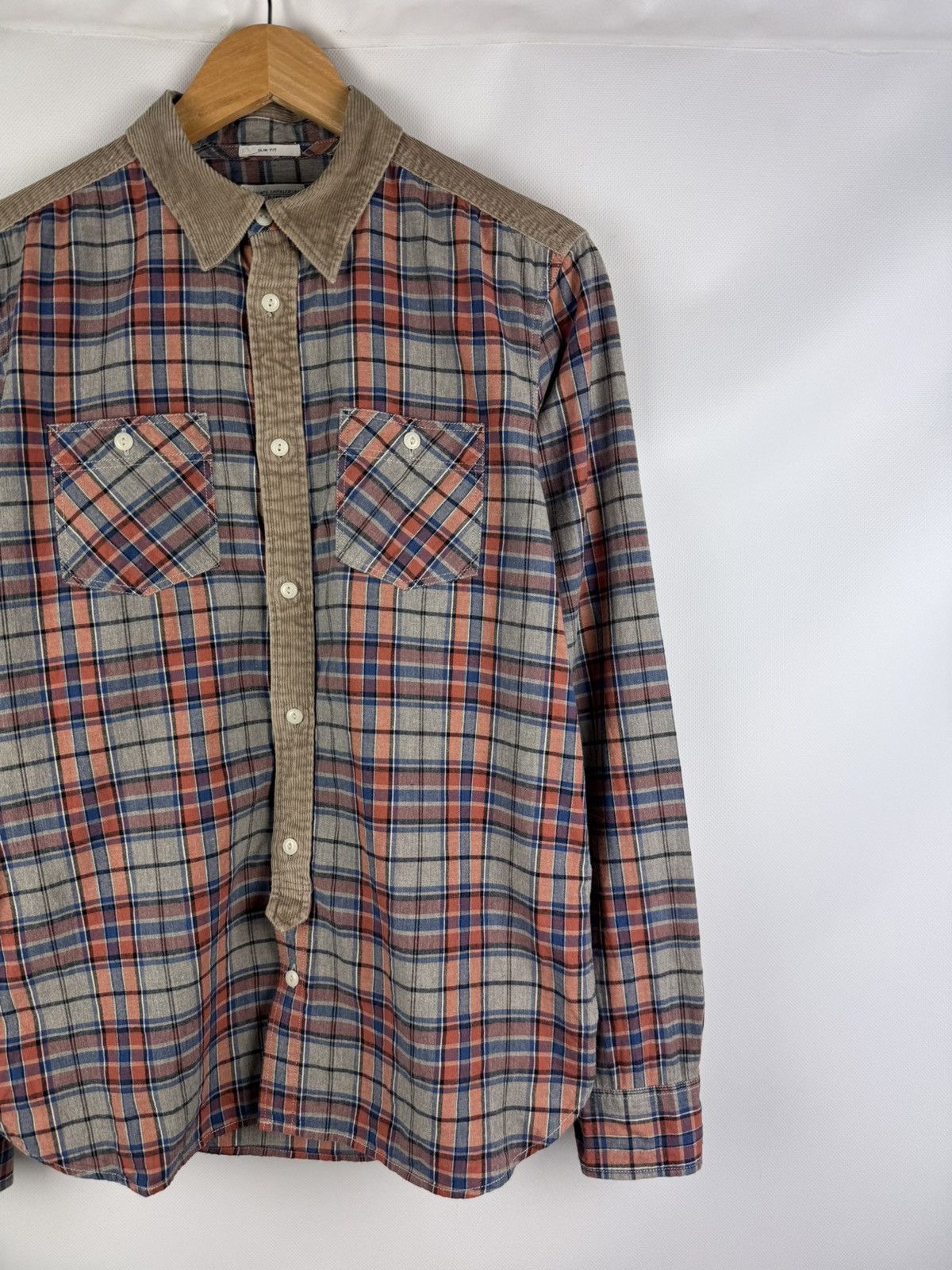 Allsaints Allsaints Hilliard LS Plaid Checked Flannel Button Up Shirt Size US S / EU 44-46 / 1 - 4 Thumbnail