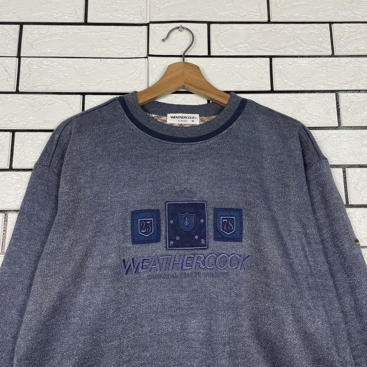 Japanese Brand Weathercock Big Logo Sweatshirt Size US S / EU 44-46 / 1 - 2 Thumbnail