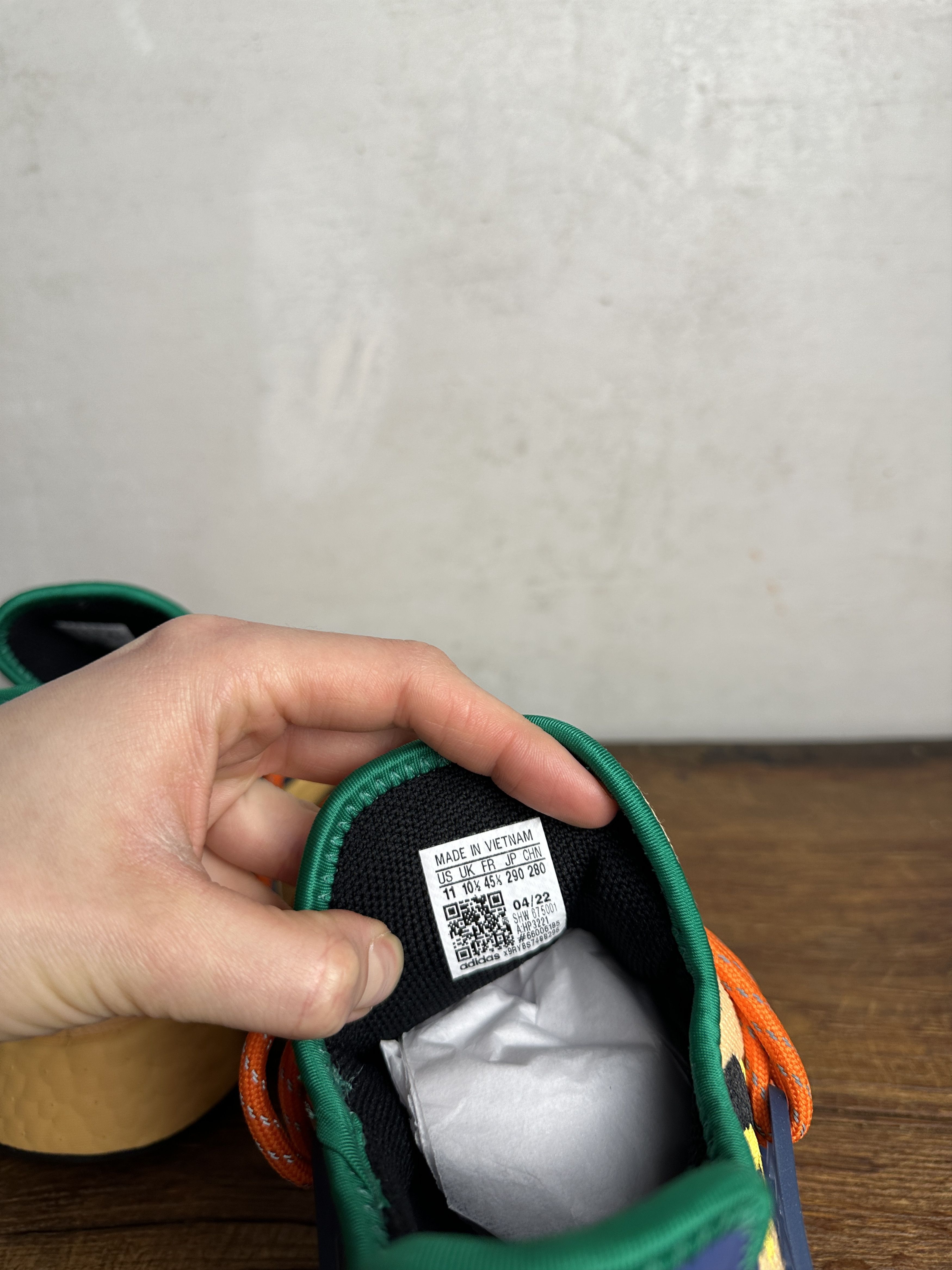 Adidas Adidas x Pharrell HU NMD Animal Print Sneakers Size US 11 / EU 44 - 9 Thumbnail