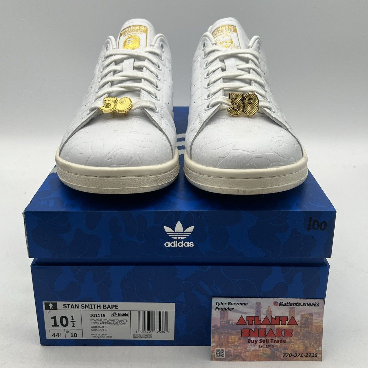 BAPE x stan smith 30th anniversary