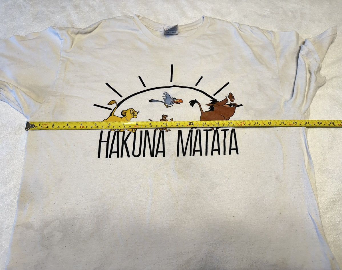 Delta × Vintage VTG Disney Lion King Hakuna Matata Shirt-Delta Pro-Large Size US L / EU 52-54 / 3 - 8 Thumbnail