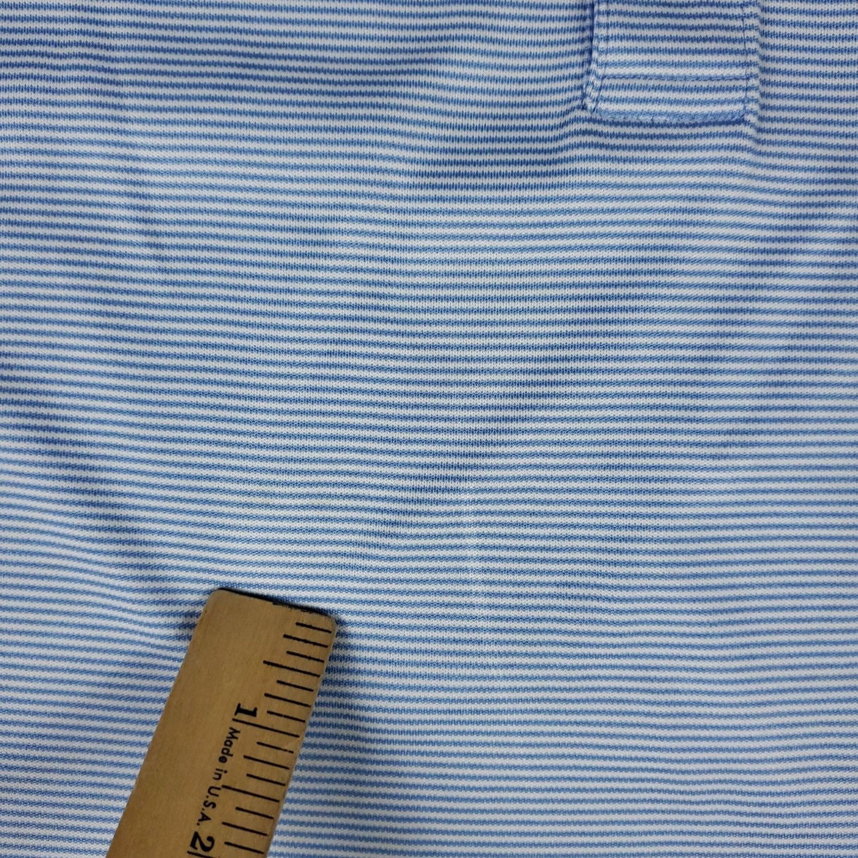 Vintage Sunice Polo Shirt Mens XL Blue Striped Golf Casual Short Sleeve Adult Size US XL / EU 56 / 4 - 3 Thumbnail