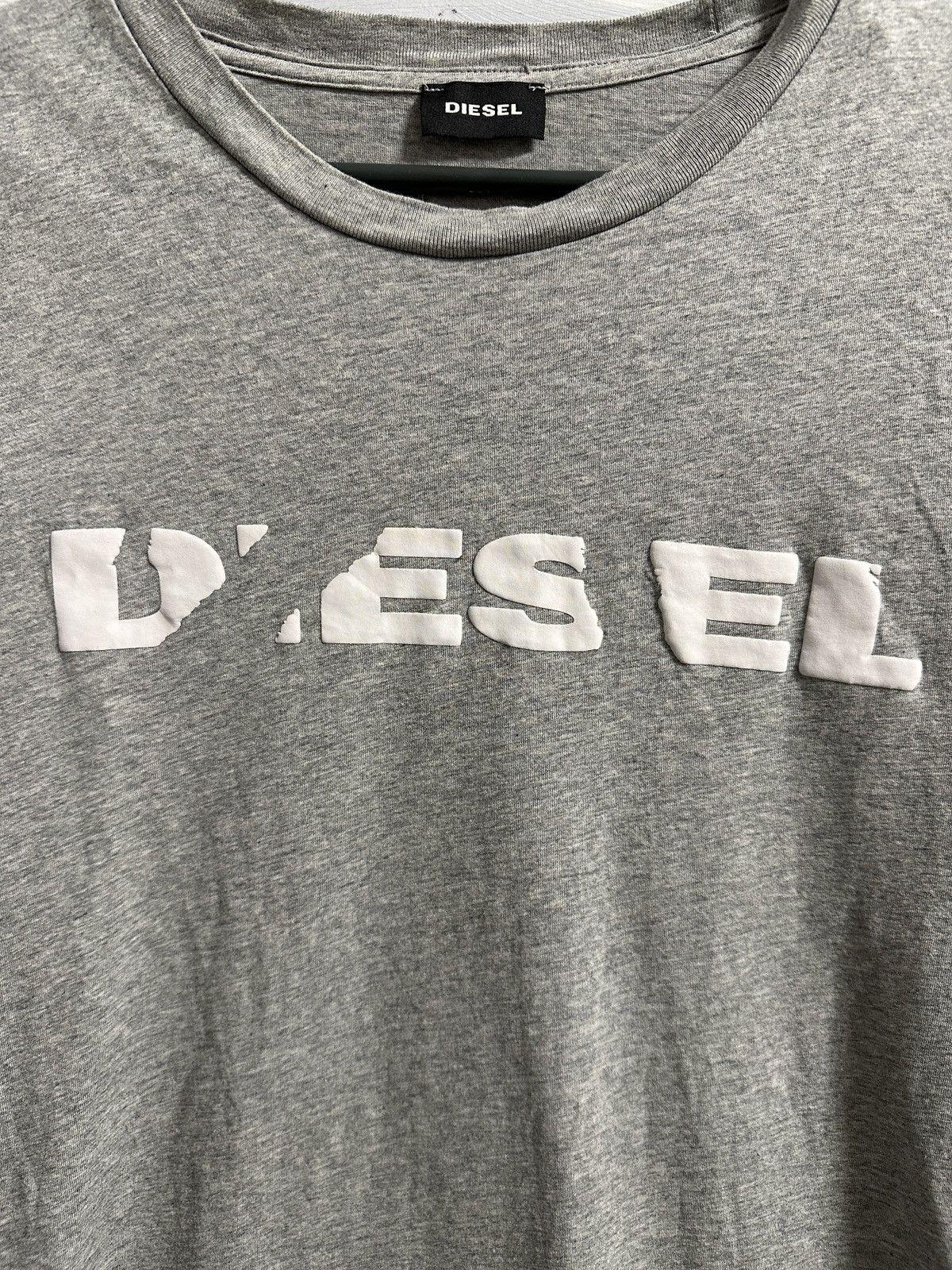 Diesel Rare Luxury T-Shirt Diesel Big Logo. Size US M / EU 48-50 / 2 - 2 Thumbnail