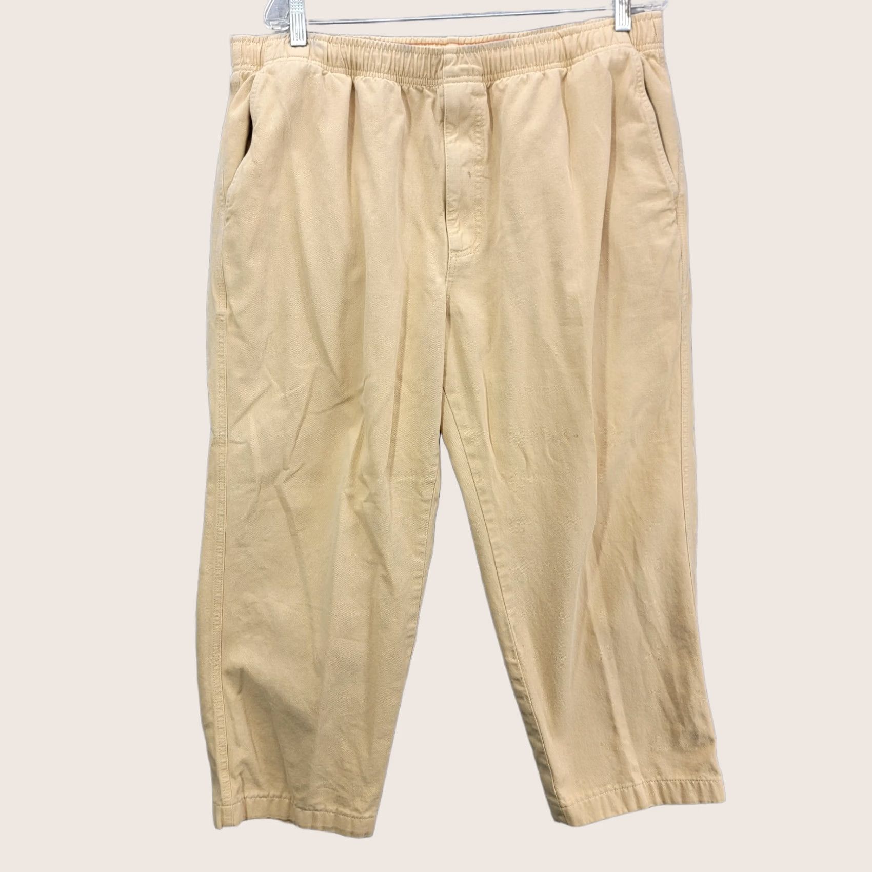 The Territory Ahead The Territory Ahead Pants Mens L Beige Corduroy Size Elastic waist drawstring Size US 33 - 1 Thumbnail
