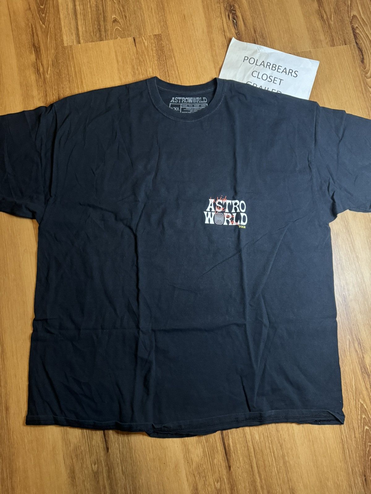 Travis Scott Travis Scott Astroworld Tour Tee Size US XXL / EU 58 / 5 - 2 Thumbnail