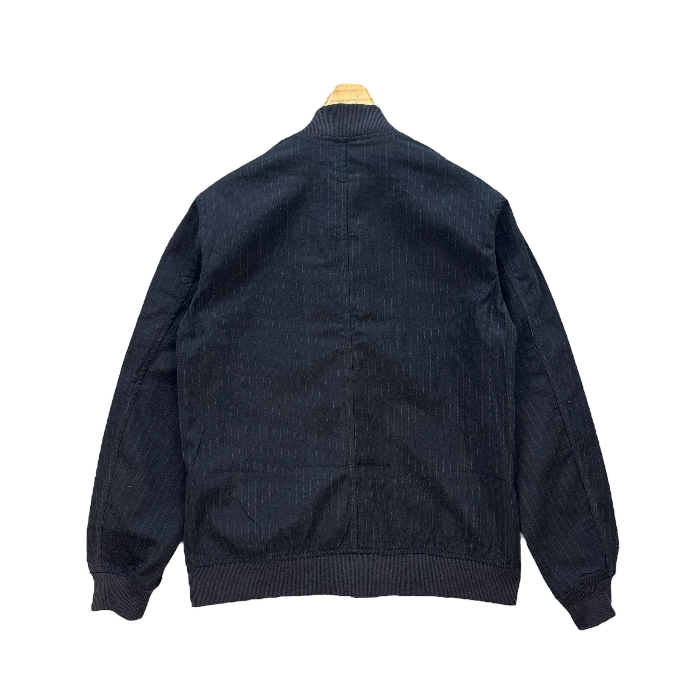 Japanese Brand 6 Rageblue Striped Bomber Jacket #9188-67 Size US L / EU 52-54 / 3 - 11 Thumbnail