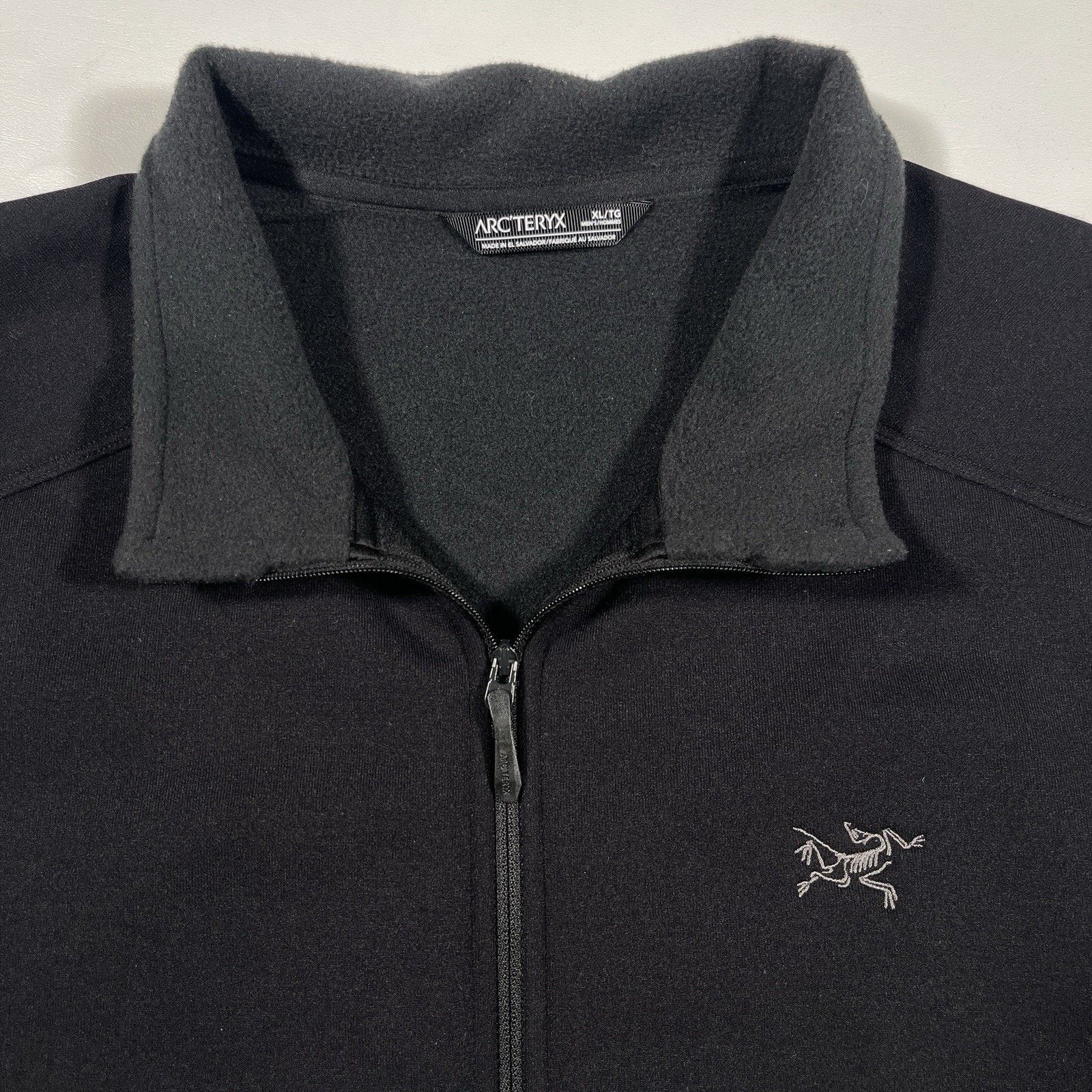 Arc'teryx Arc'Teryx Kyanite Zip Up Jacket Sweater Black Size XL B6 Size US XL / EU 56 / 4 - 2 Thumbnail