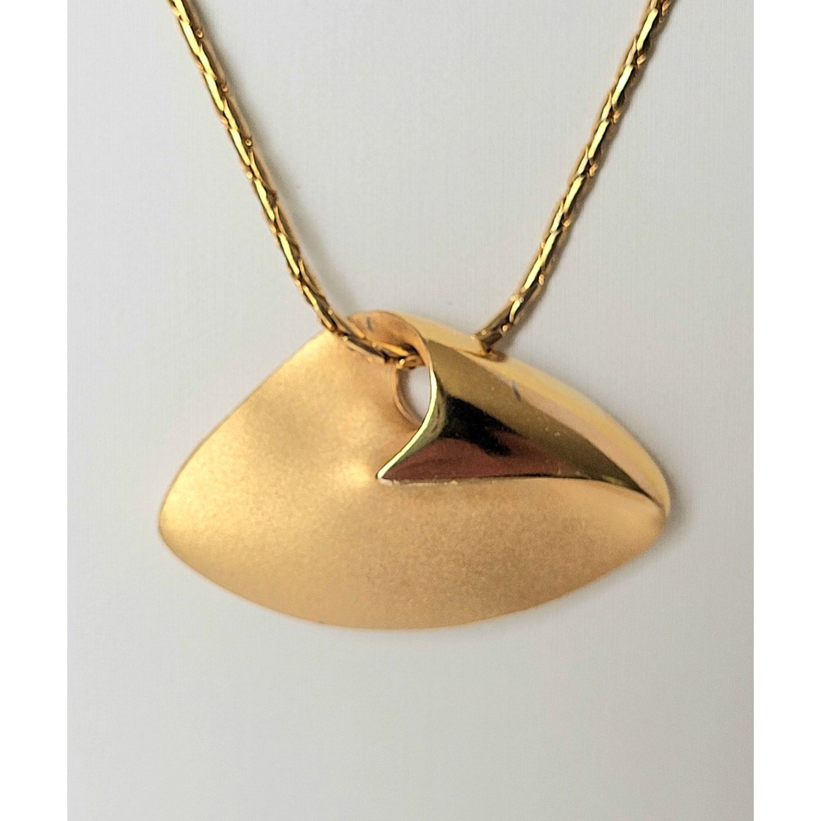 Jones New York Jones New York Modernist Sculptural Pendant Necklace 80s 90s Size ONE SIZE - 1 Thumbnail