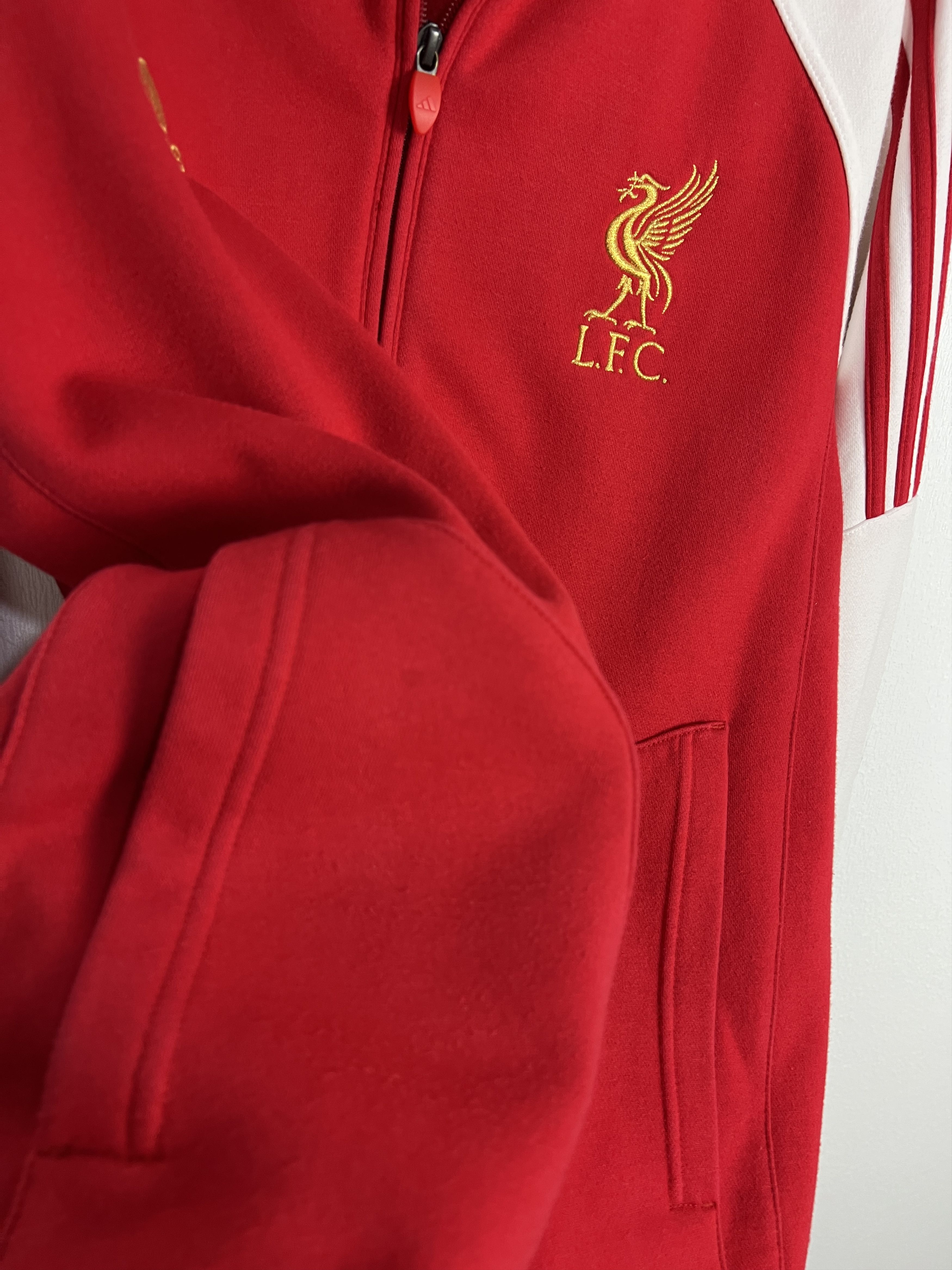 Adidas Vintage Liverpool Football Jacket Soccer Track Top Zip Size US M / EU 48-50 / 2 - 6 Thumbnail