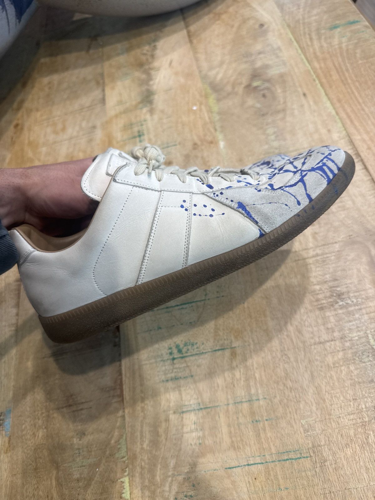 Maison Margiela GAT paint splatters Size US 12.5 / EU 45-46 - 4 Thumbnail