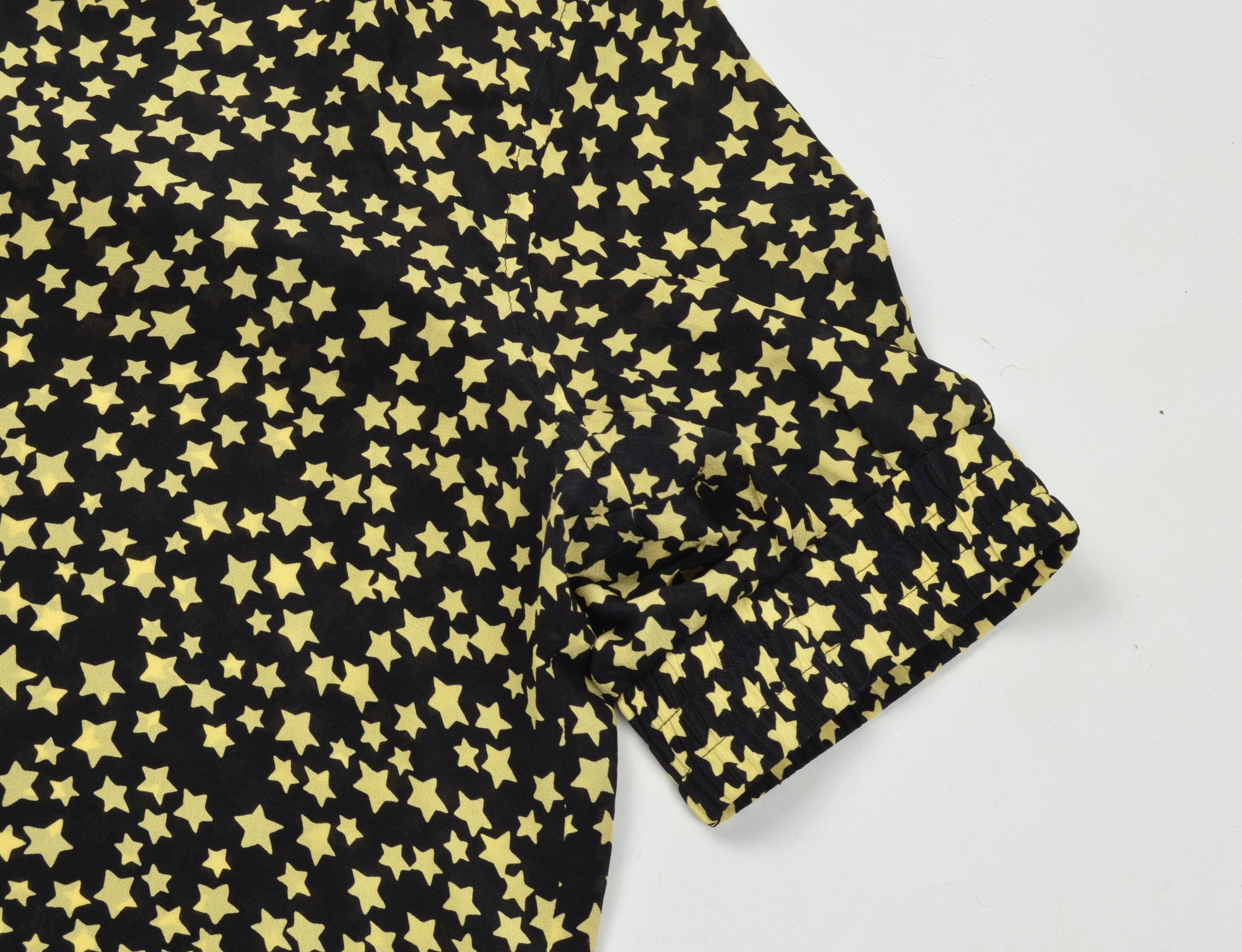 N21 N21 Silk Oversized Short Sleeve Stars Printed Shirt Blouse Size M / US 6-8 / IT 42-44 - 6 Thumbnail