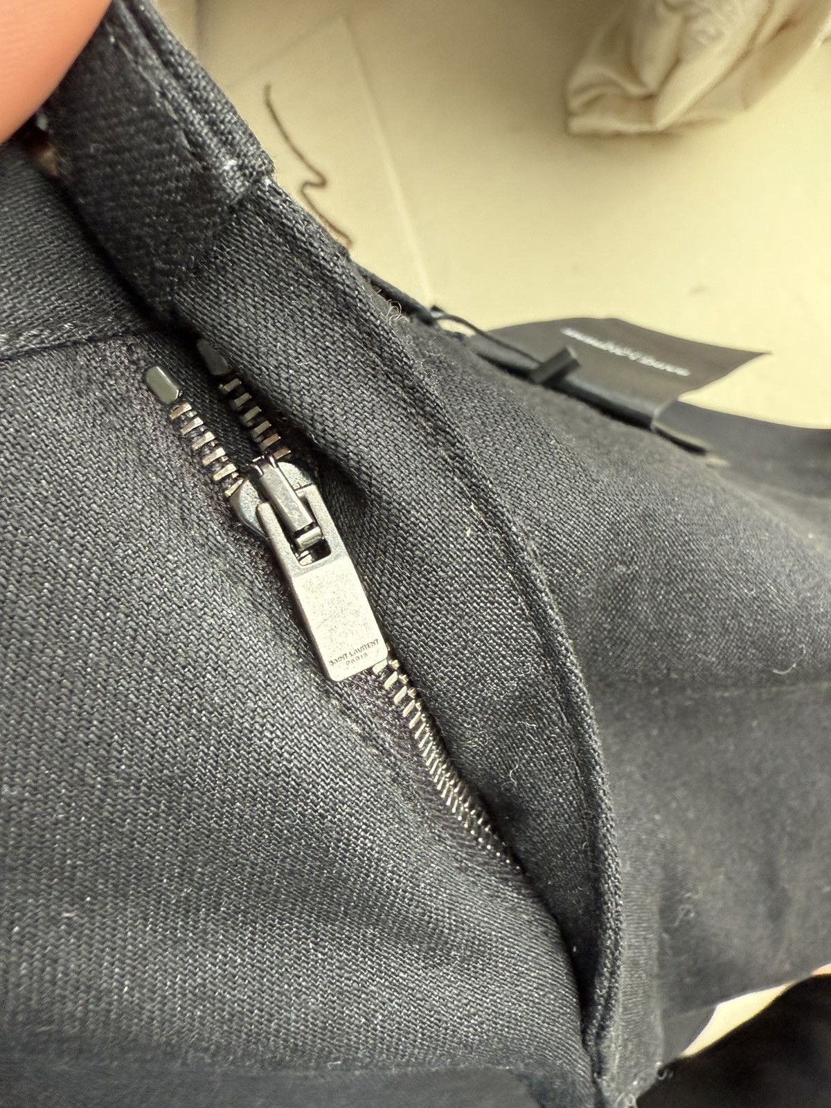 Saint Laurent Paris SS14 Saint Laurent skinny D01 black jeans Hedi 33 Grail Size US 33 - 16 Thumbnail