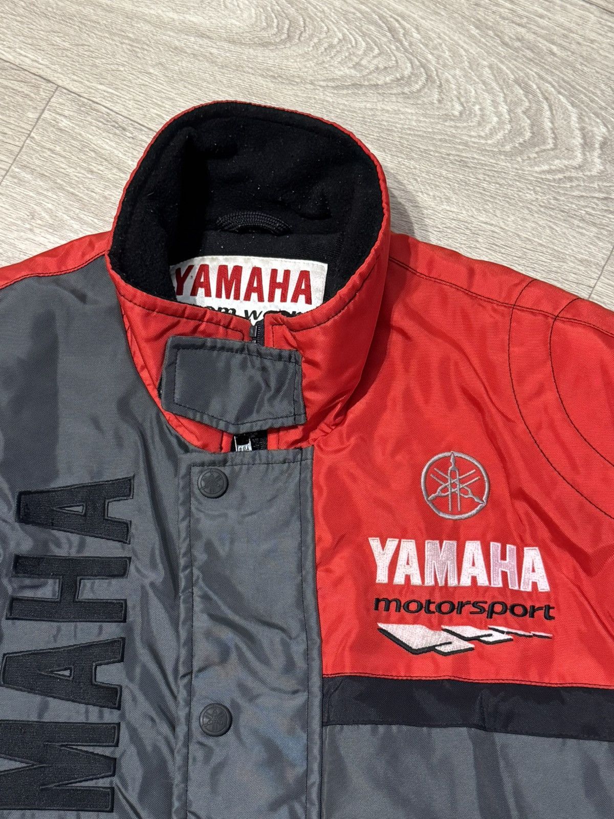 Yamaha 🔷Vintage Yamaha Racing Zip Moto Jacket 90s🔷 Size US L / EU 52-54 / 3 - 4 Thumbnail