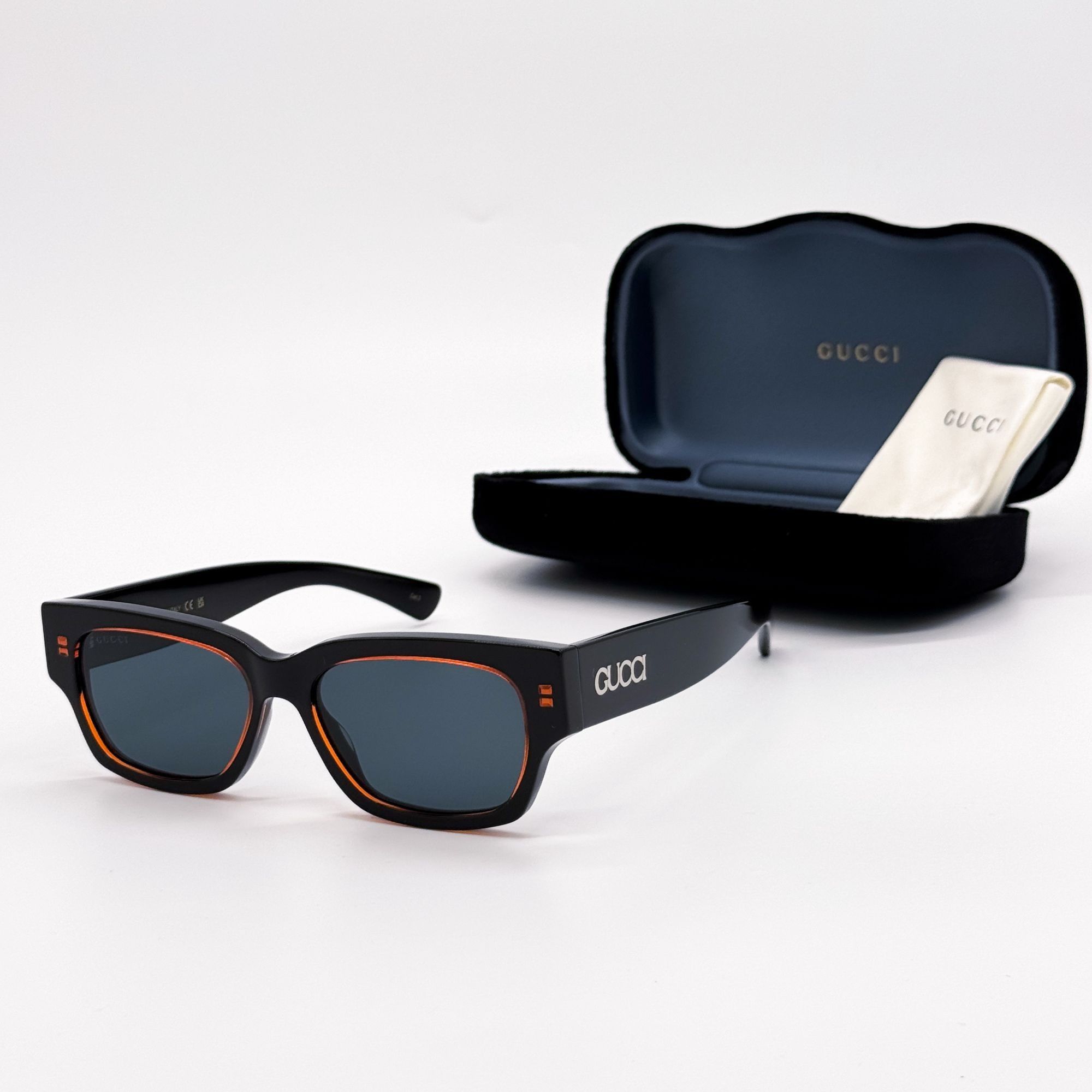Gucci NEW GUCCI GG1794S 003 UNISEX BLACK GRAY SUNGLASSES GUCCI Size ONE SIZE - 2 Thumbnail