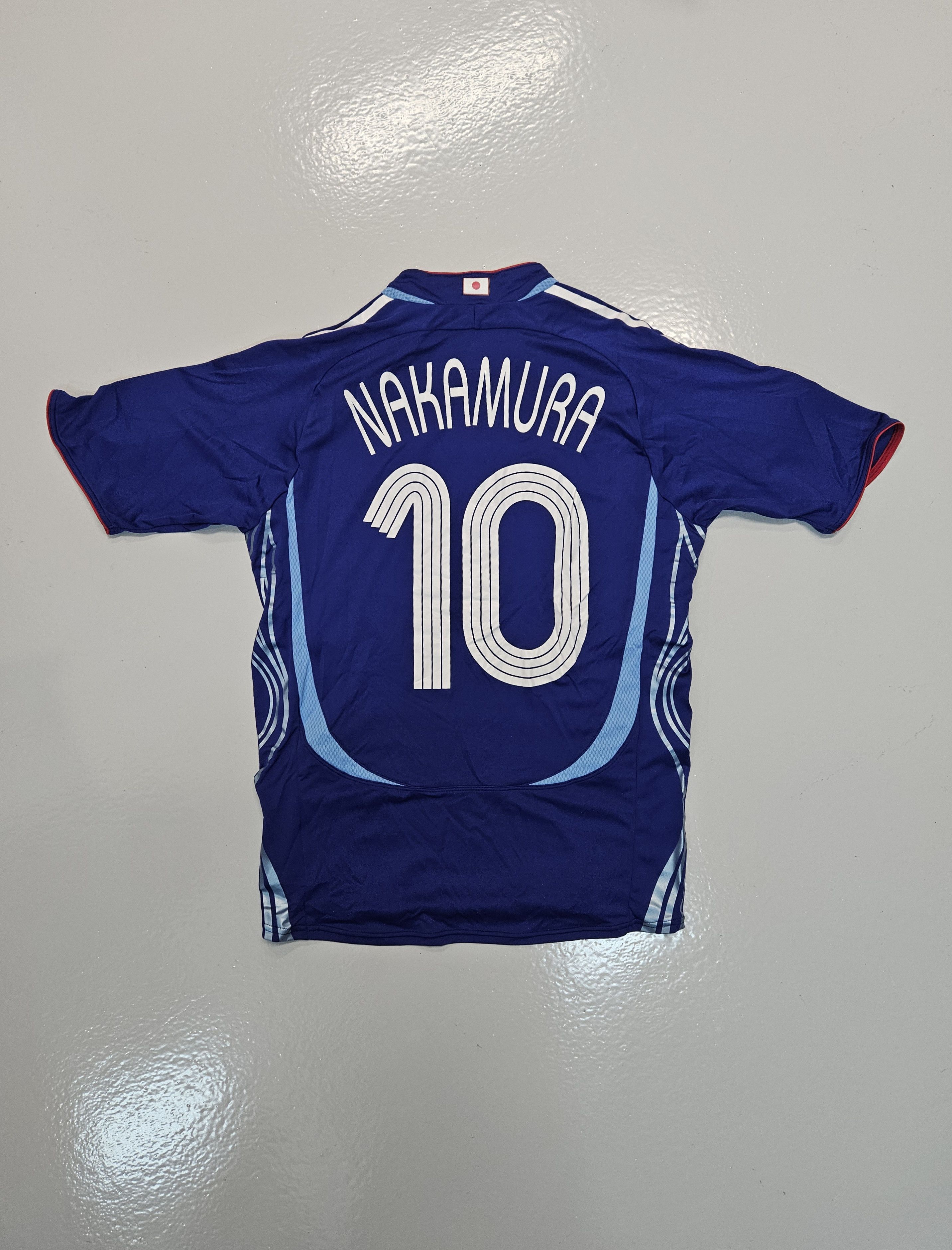 Adidas Match issue Japan 2006 home jersey #10 Nakamura formotion Size US M / EU 48-50 / 2 - 2 Thumbnail