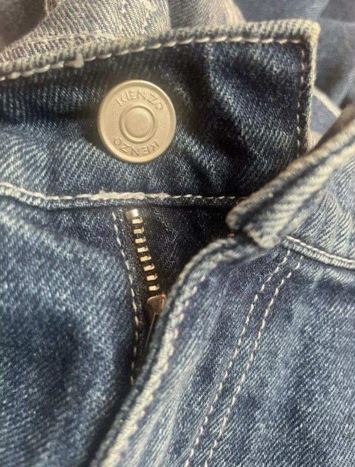 Kenzo Kenzo Wide Leg Denim Short Size 29 Size US 29 - 7 Thumbnail