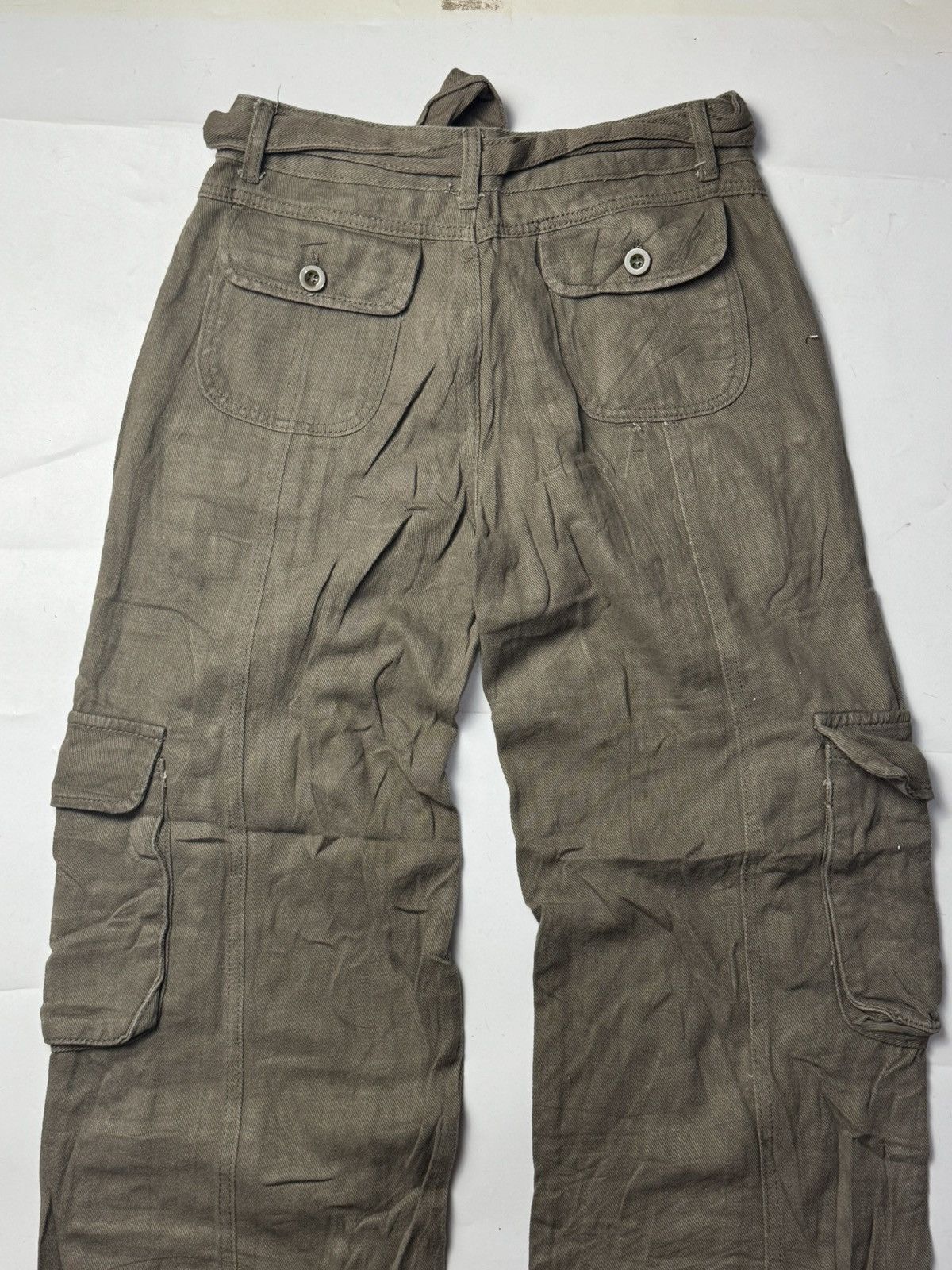 Le Grande Bleu (L.G.B.) flared cargo pants japanese lgb goa styled Size US 30 / EU 46 - 5 Thumbnail