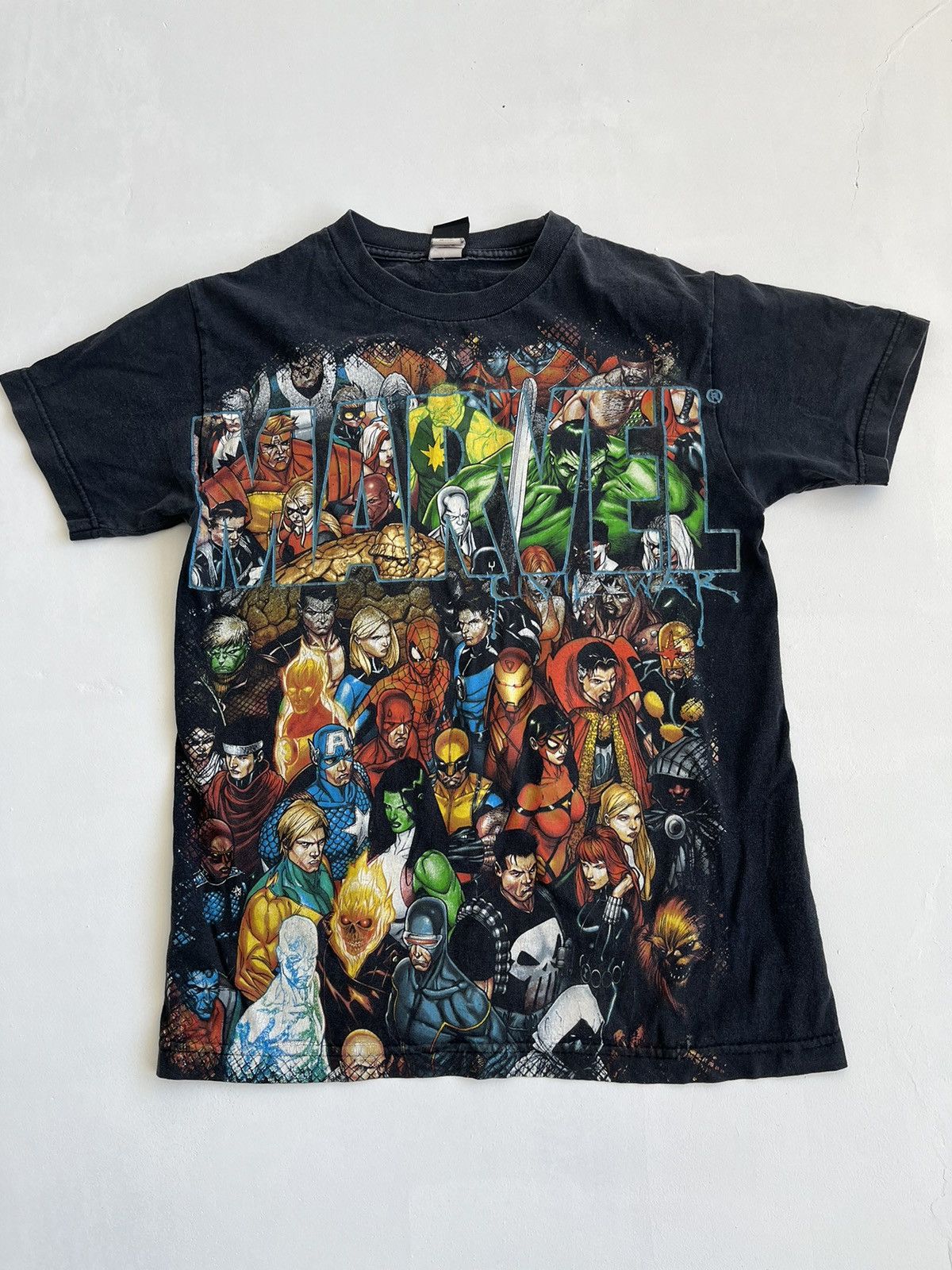 Marvel Comics × Vintage Vintage marvel comics heroes T shirt Size US S / EU 44-46 / 1 - 1 Thumbnail