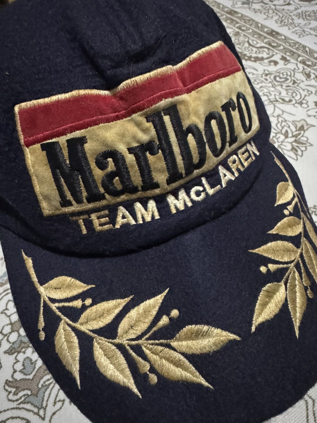 Malcolm McLaren × Marlboro × Vintage Vtg 80’s Marlboro x McLaren F1 Podium Snapback Cap Size ONE SIZE - 3 Thumbnail
