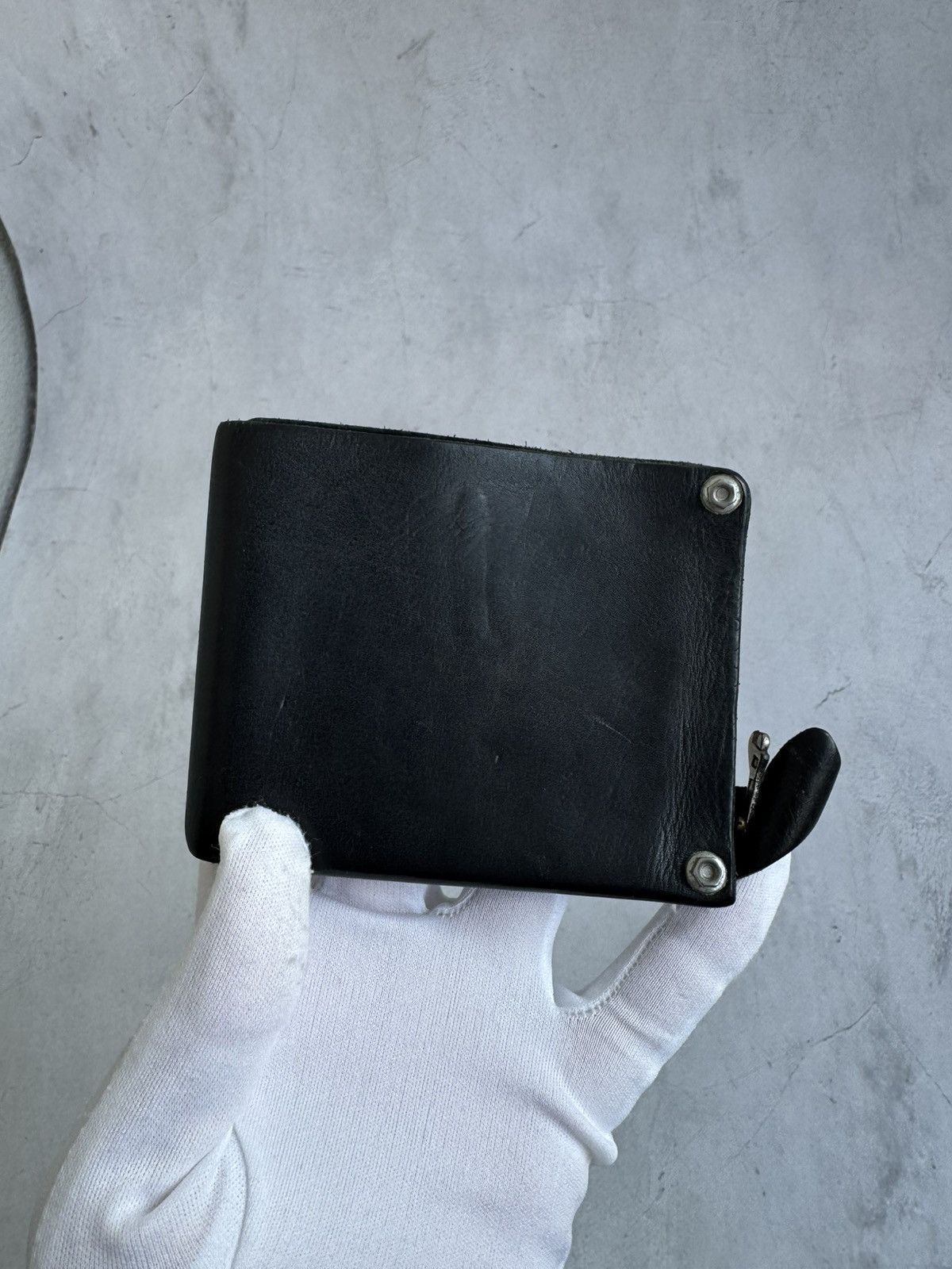 Vintage Vintage Leather Wallet Black Size ONE SIZE - 1 Thumbnail
