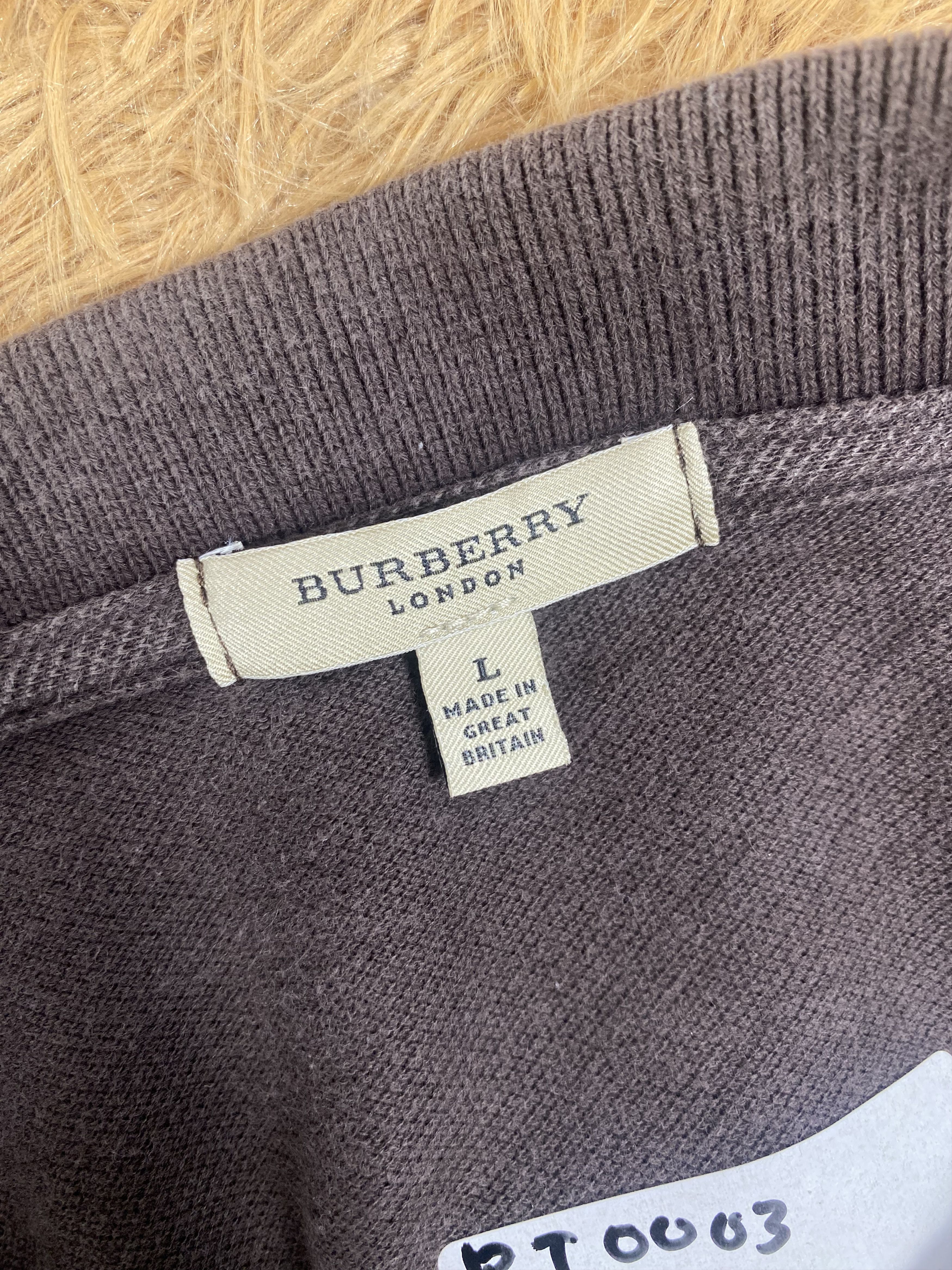 Burberry × Vintage Vintage Burberry Polo Shirts PT0003 Size US L / EU 52-54 / 3 - 7 Thumbnail