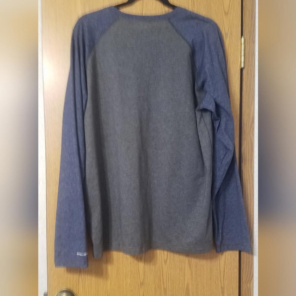Columbia Columbia Omniwick Men's Blue and Gray Shirt Size Large Size US L / EU 52-54 / 3 - 2 Thumbnail