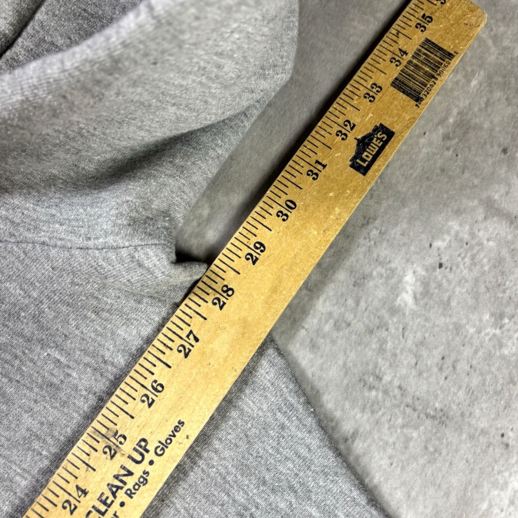 Lee VINTAGE Lee Hoodie Michigan Wolverines Gray XL 90s Mens Pullover Hooded Logo Knit Cotton Sweatshirt Size US XL / EU 56 / 4 - 4 Thumbnail