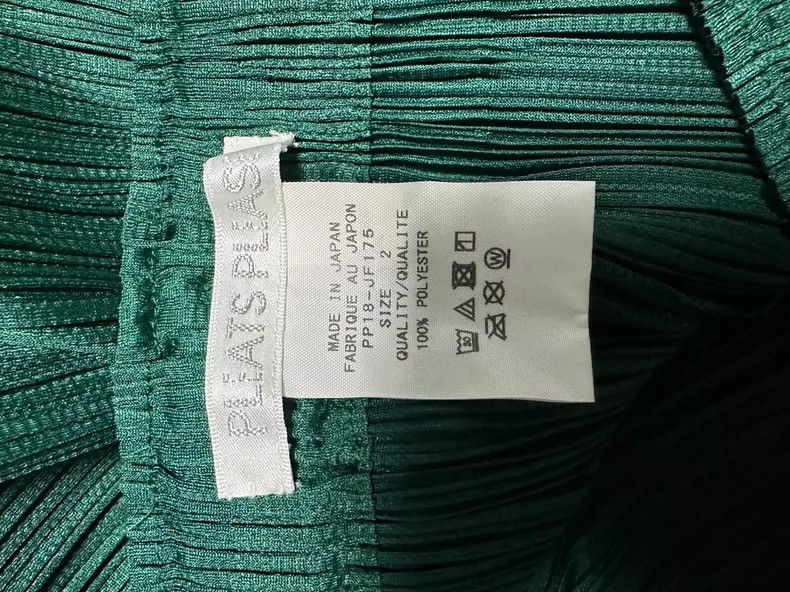 Issey Miyake Issey Miyake size:2 Green pleated pants Size 42" / US 20 - 4 Thumbnail