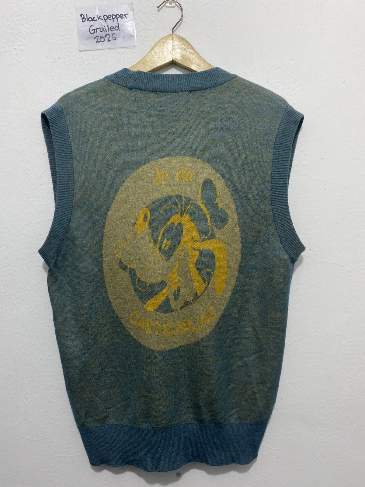 Jean Charles De Castelbajac Jean Charles De Castelbajac Vest Knitwear Size US L / EU 52-54 / 3 - 3 Thumbnail