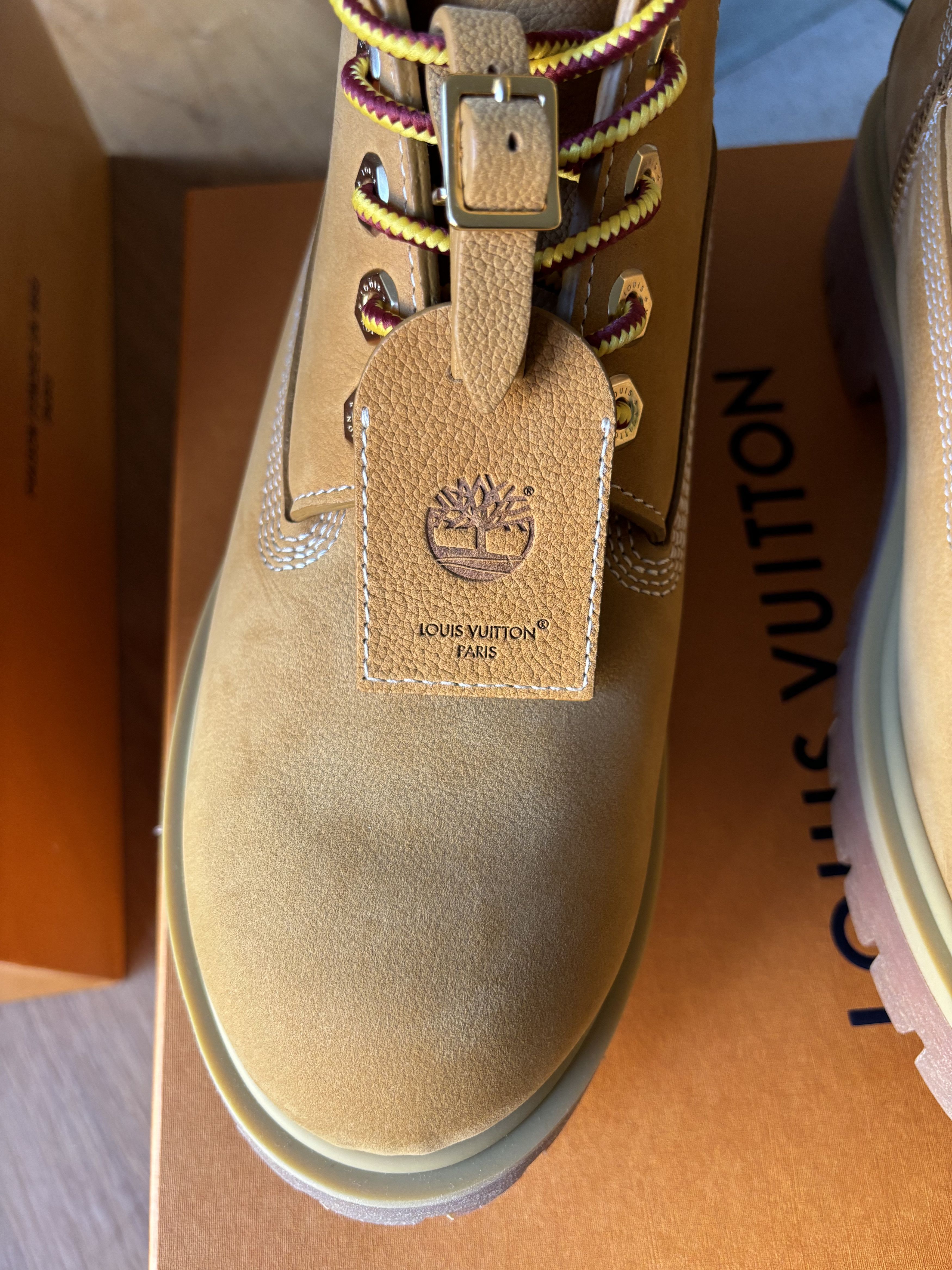 Louis Vuitton Louis Vuitton X TImberland LV Boot Ankle Boot Size US 11 / EU 44 - 4 Thumbnail