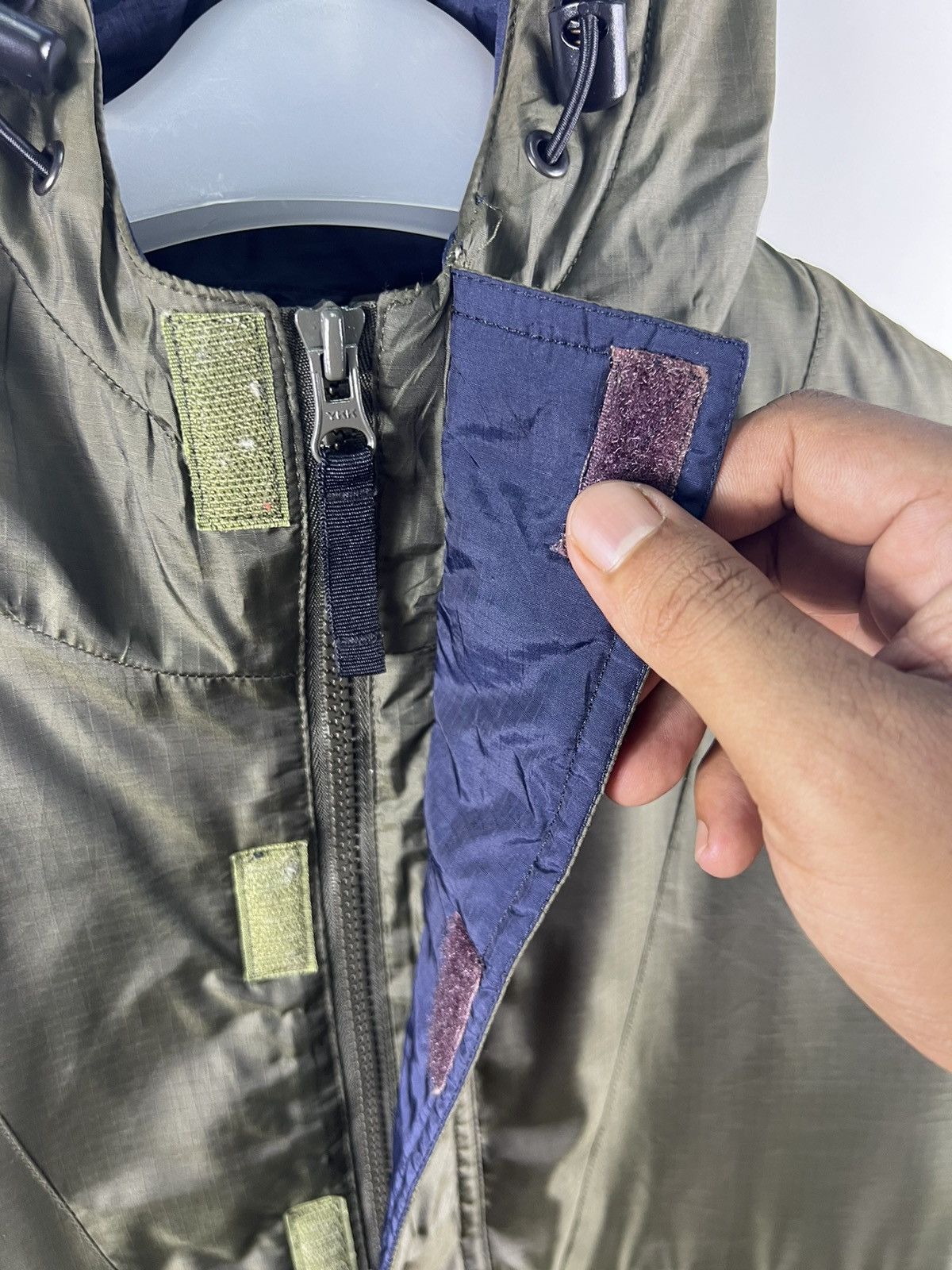 Japanese Brand × Uniqlo × Vintage 🔥 Vintage Uniqlo Anorak hoodies sunfaded olive green Size US M / EU 48-50 / 2 - 8 Thumbnail