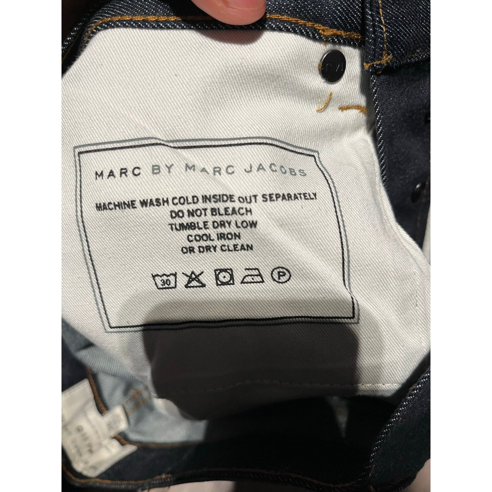 Marc by Marc Jacobs Marc Jacobs - MJ110 Low Rise / Slim Straight / 28 x 34 / NWD Size US 28 / EU 44 - 9 Thumbnail