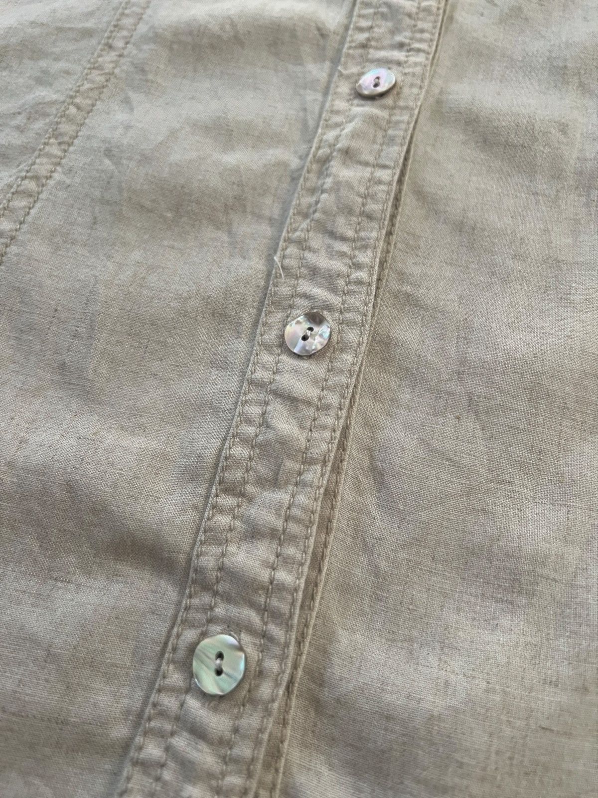 GOA GOA Unconstruct Western Button Shirt Size S / US 4 / IT 40 - 6 Thumbnail