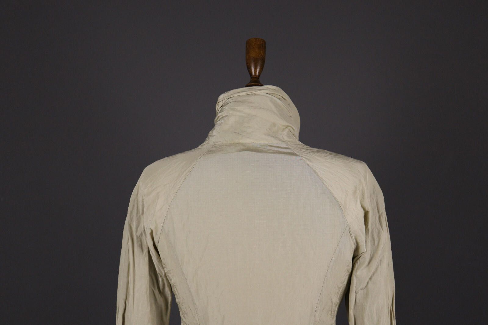 Transit Transit Par Such TR-900 Beige Metal Coat Jacket Size 1 Size M / US 6-8 / IT 42-44 - 6 Thumbnail
