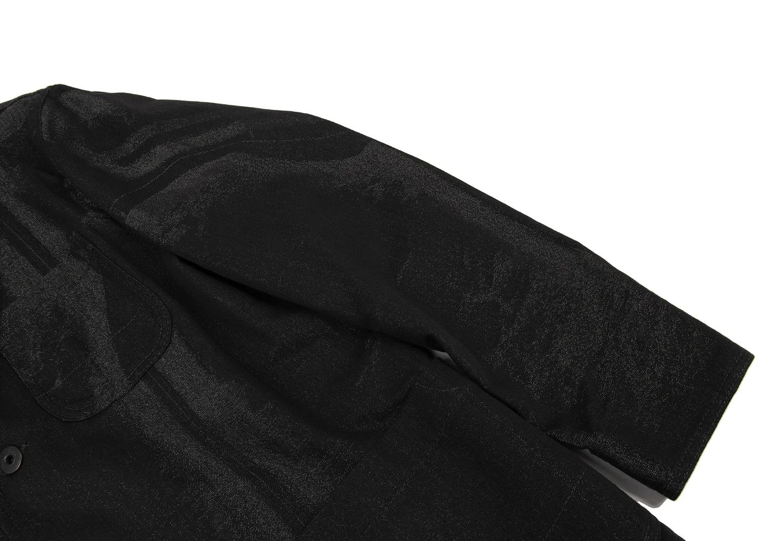 Issey Miyake A-POC INSIDE Lamé Jacquard Denim Jacket Black Size 4 Size US XL / EU 56 / 4 - 7 Thumbnail
